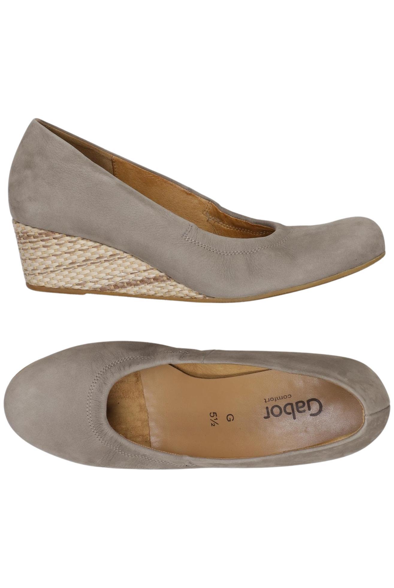 

Gabor Damen Pumps, beige, Gr. 5.5