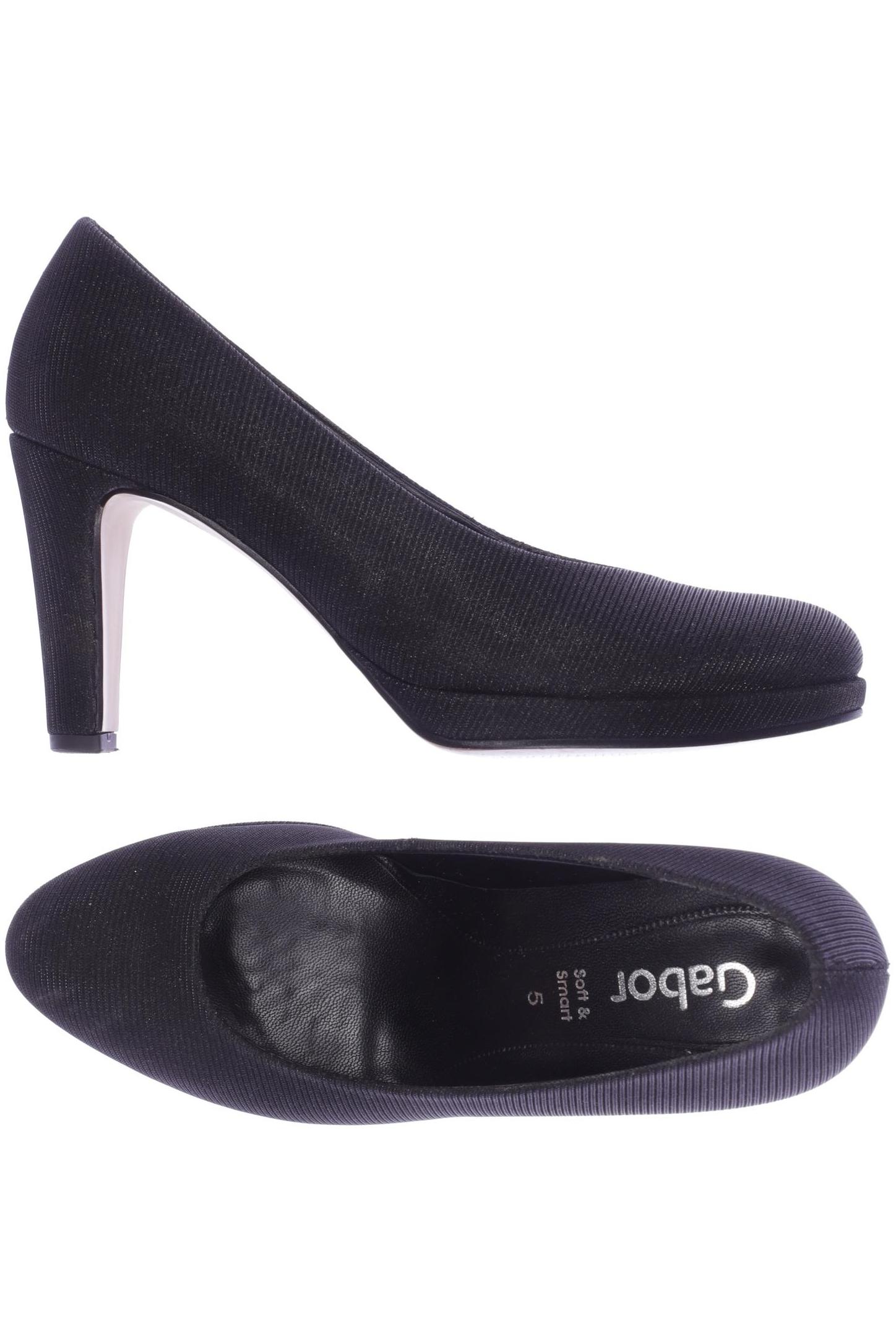 

Gabor Damen Pumps, schwarz, Gr. 5