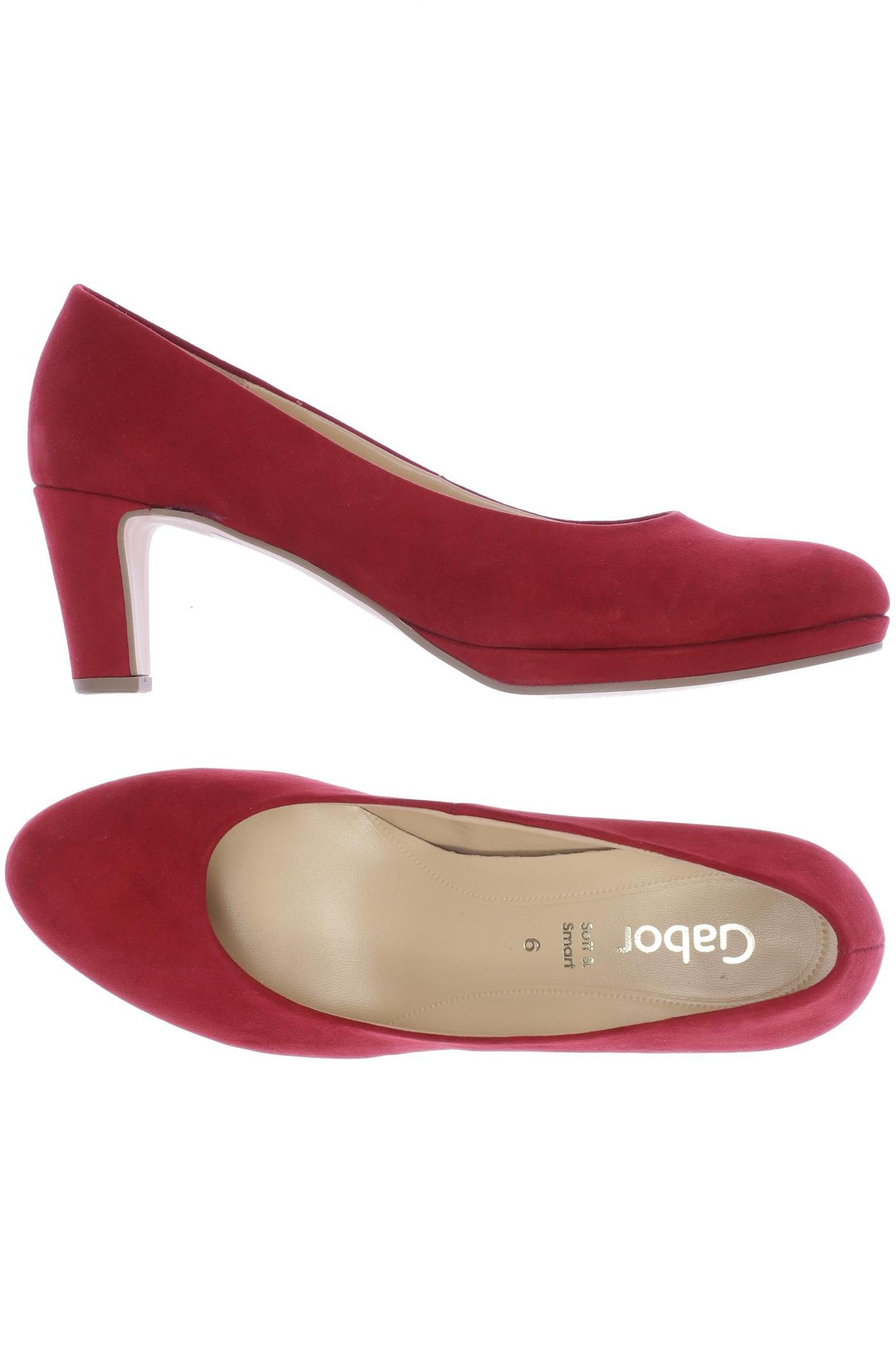 

Gabor Damen Pumps, rot, Gr. 6