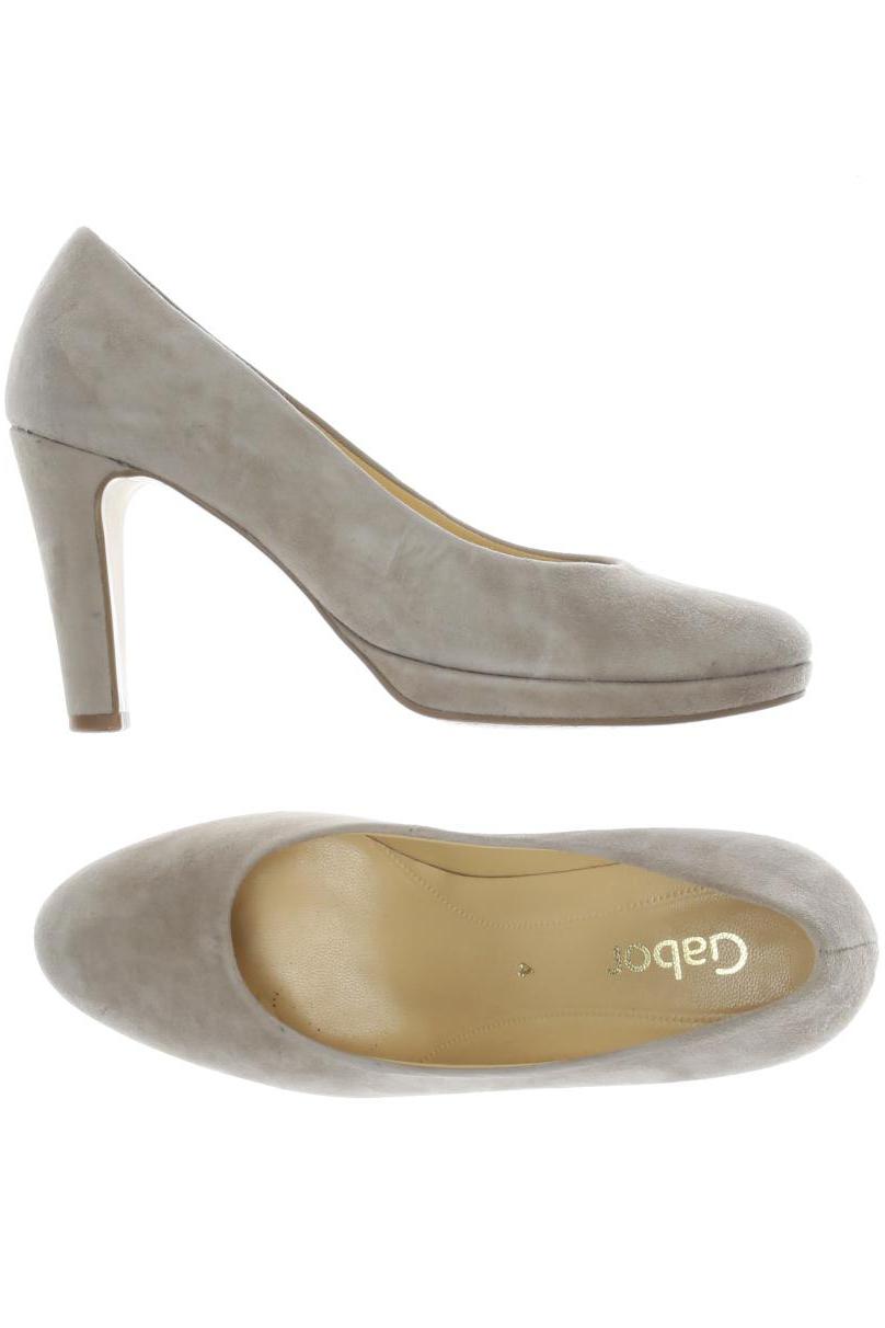 

Gabor Damen Pumps, beige, Gr. 4