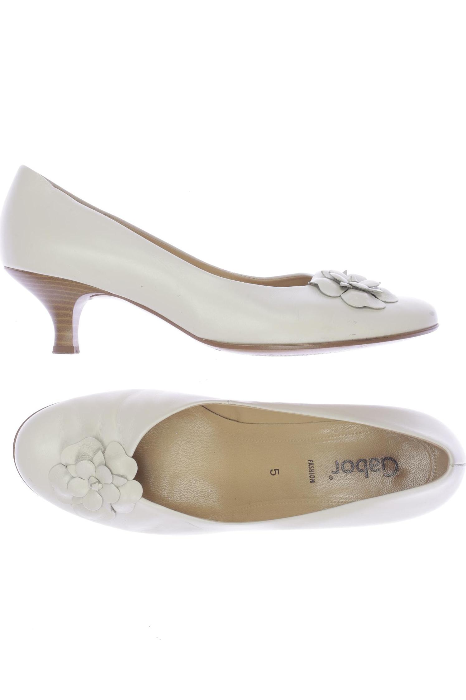 

Gabor Damen Pumps, cremeweiß, Gr. 5