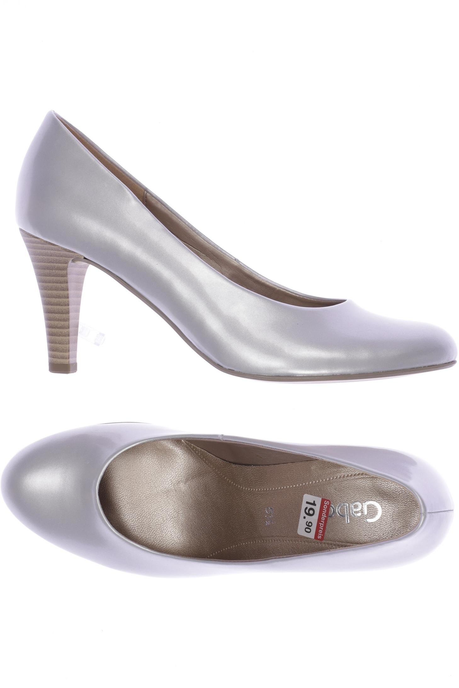 

Gabor Damen Pumps, grau, Gr. 5.5