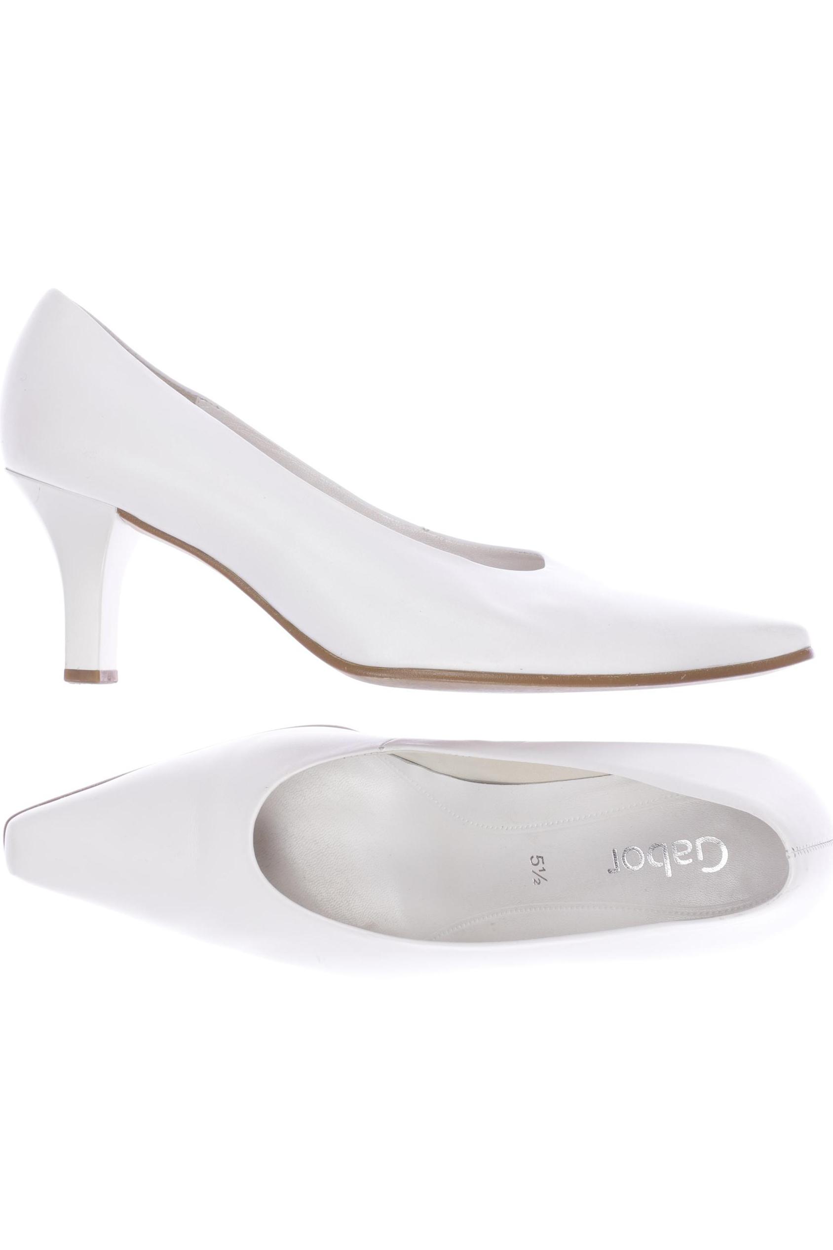 

Gabor Damen Pumps, weiß, Gr. 5.5