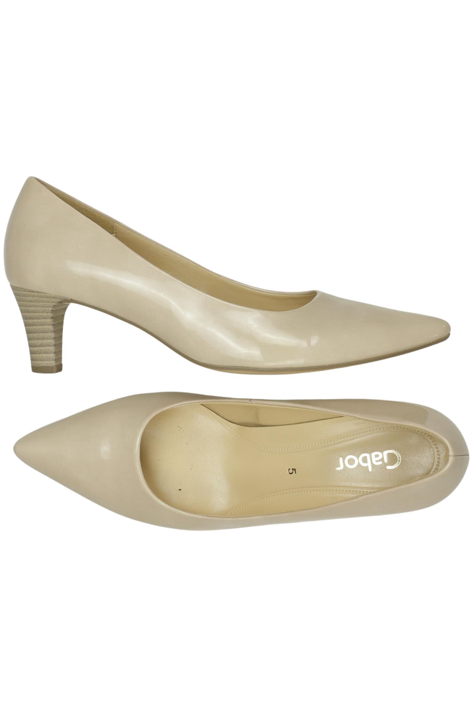 

Gabor Damen Pumps, beige, Gr. 5