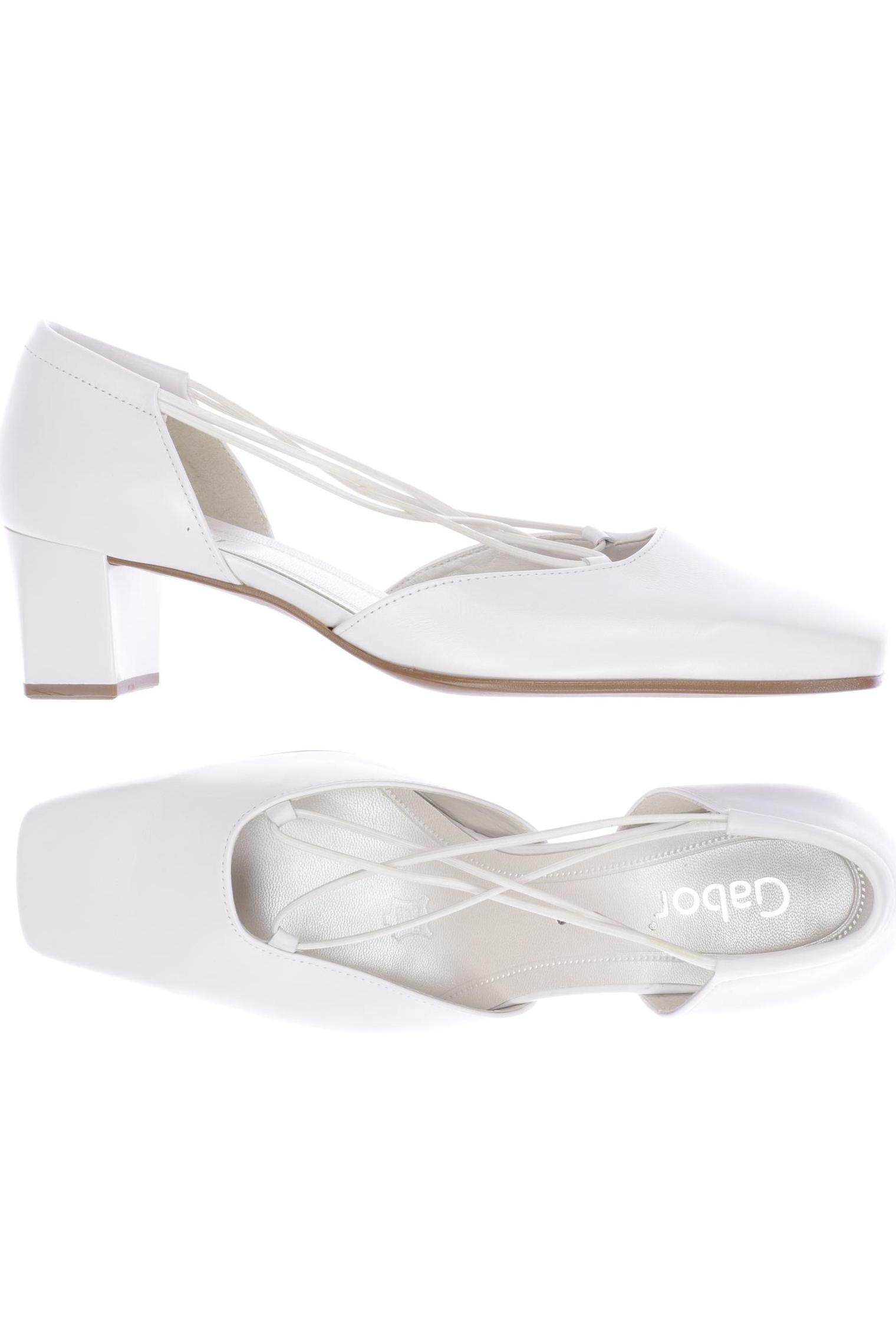 

Gabor Damen Pumps, weiß, Gr. 6