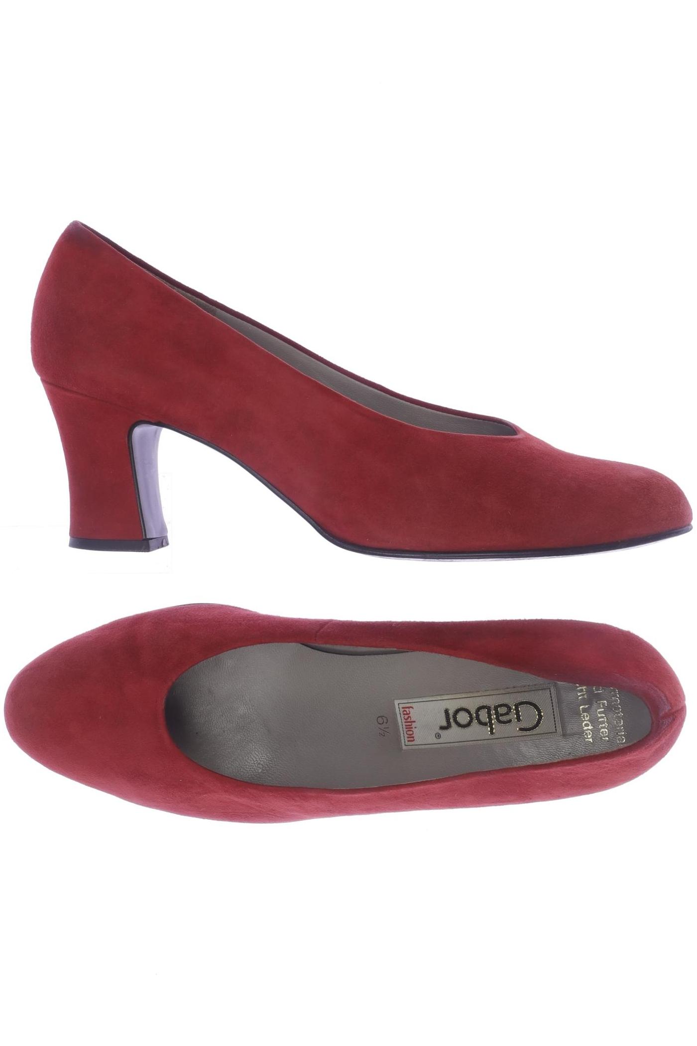 

Gabor Damen Pumps, rot, Gr. 6.5