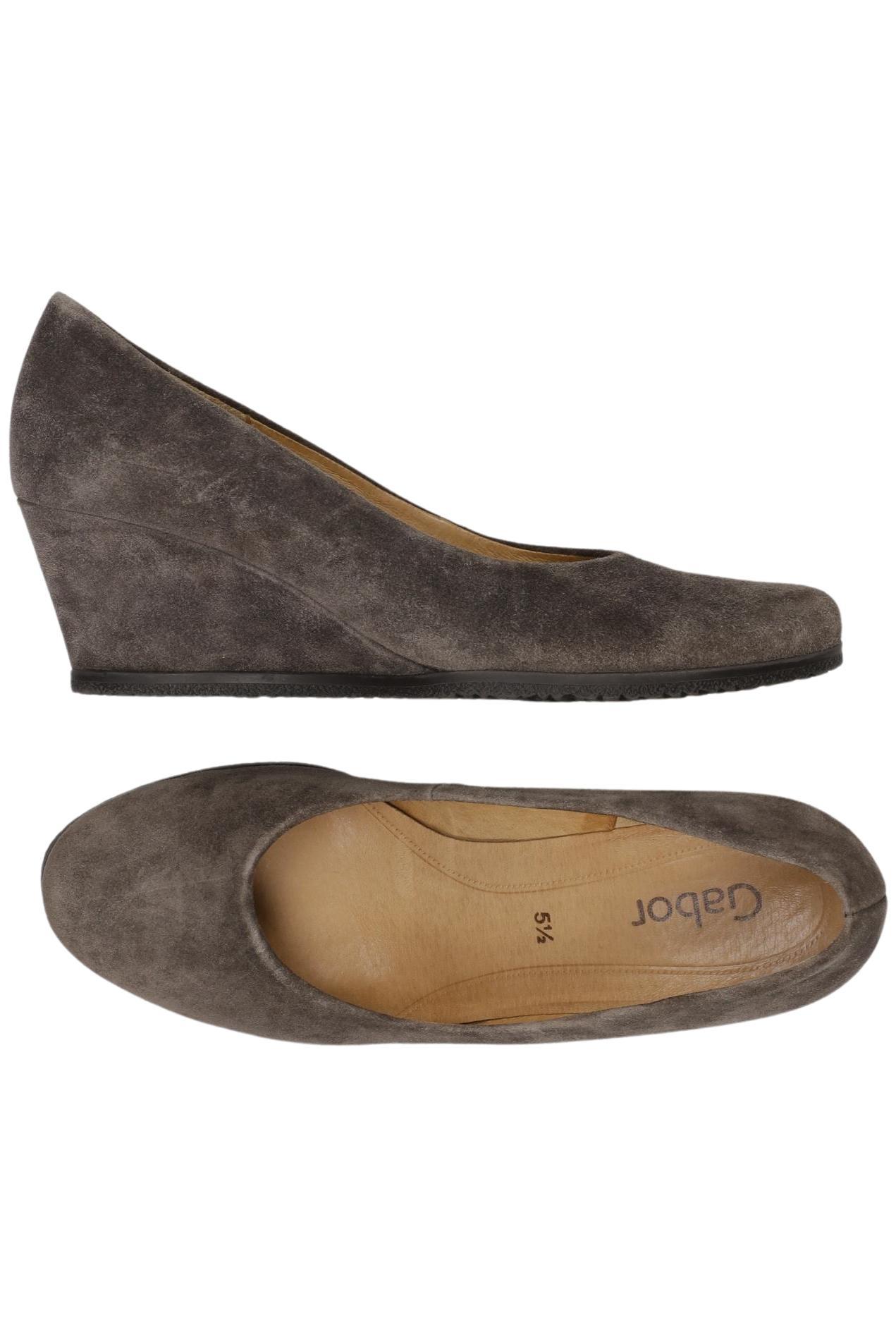

Gabor Damen Pumps, grau, Gr. 5.5