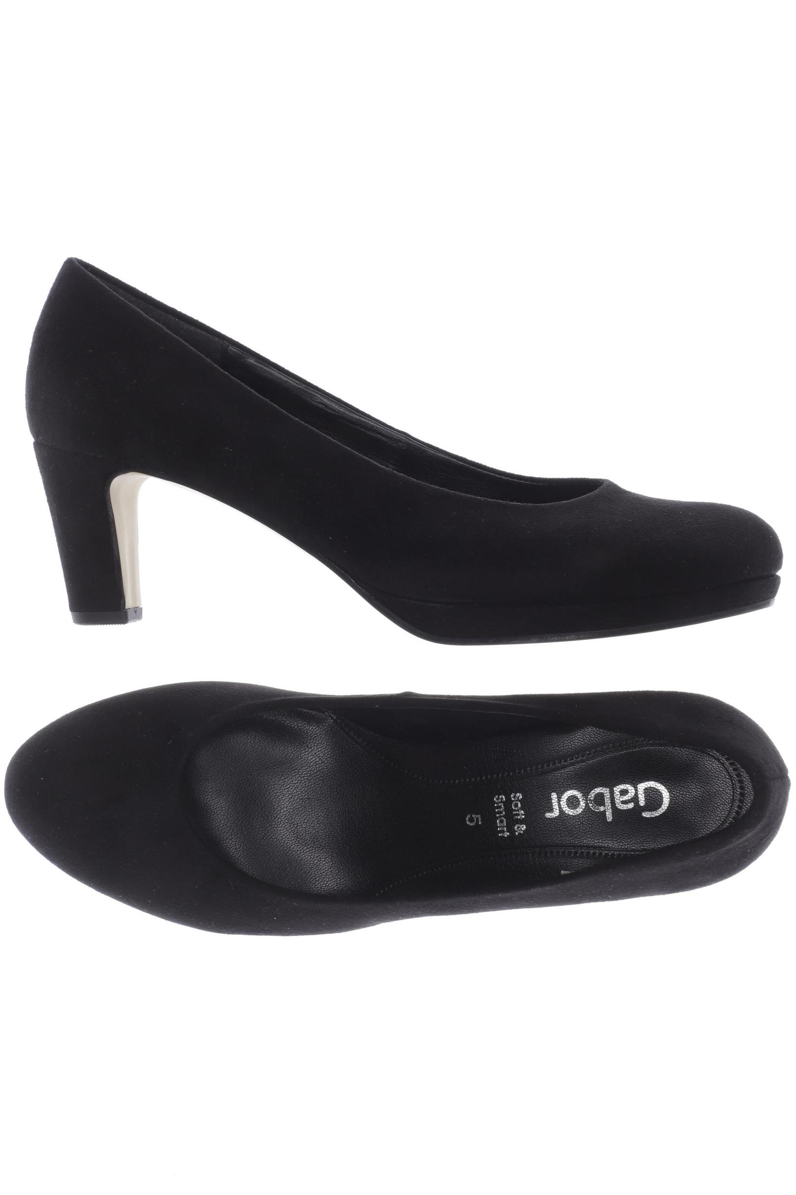 

Gabor Damen Pumps, schwarz, Gr. 5