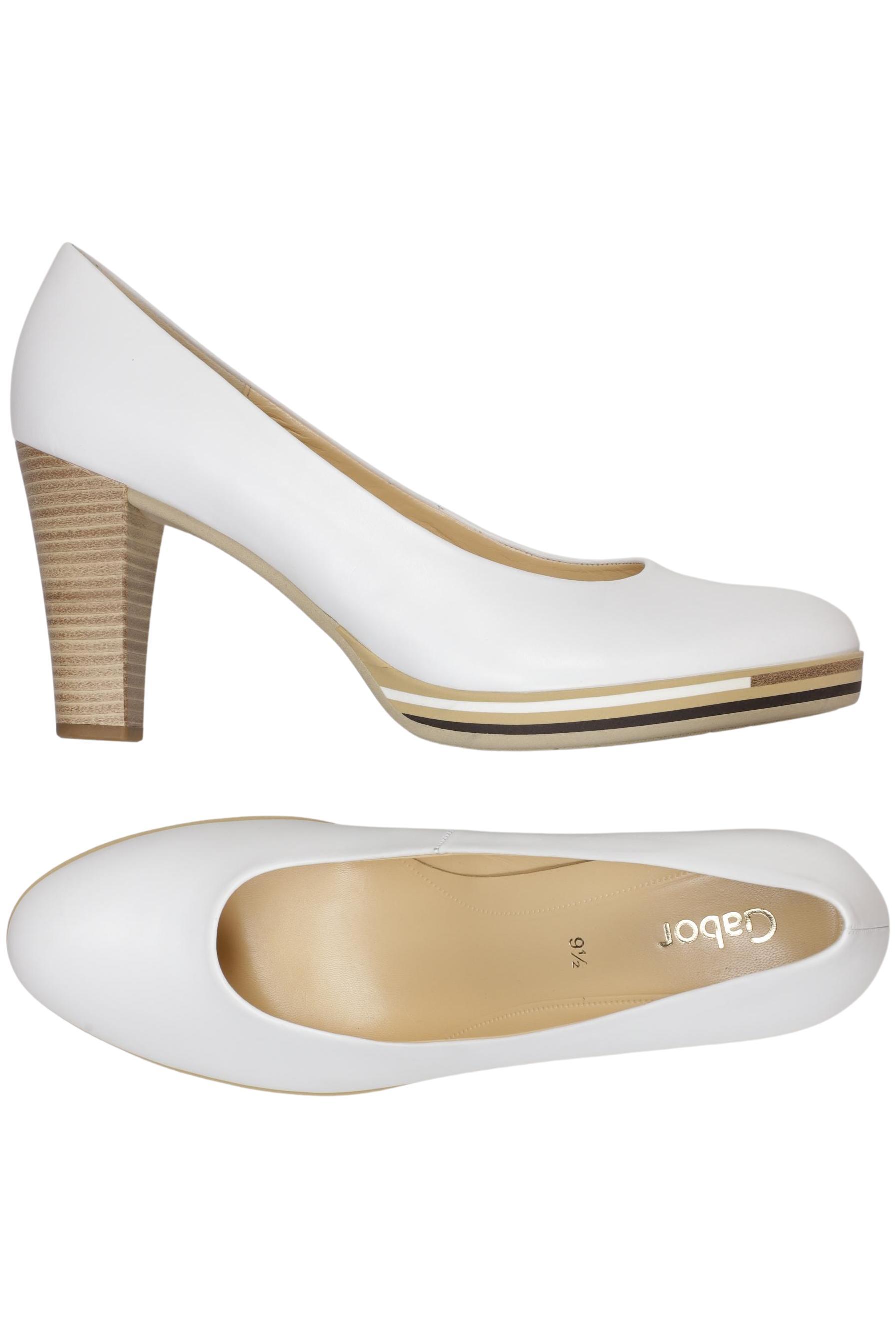 

Gabor Damen Pumps, weiß, Gr. 9.5