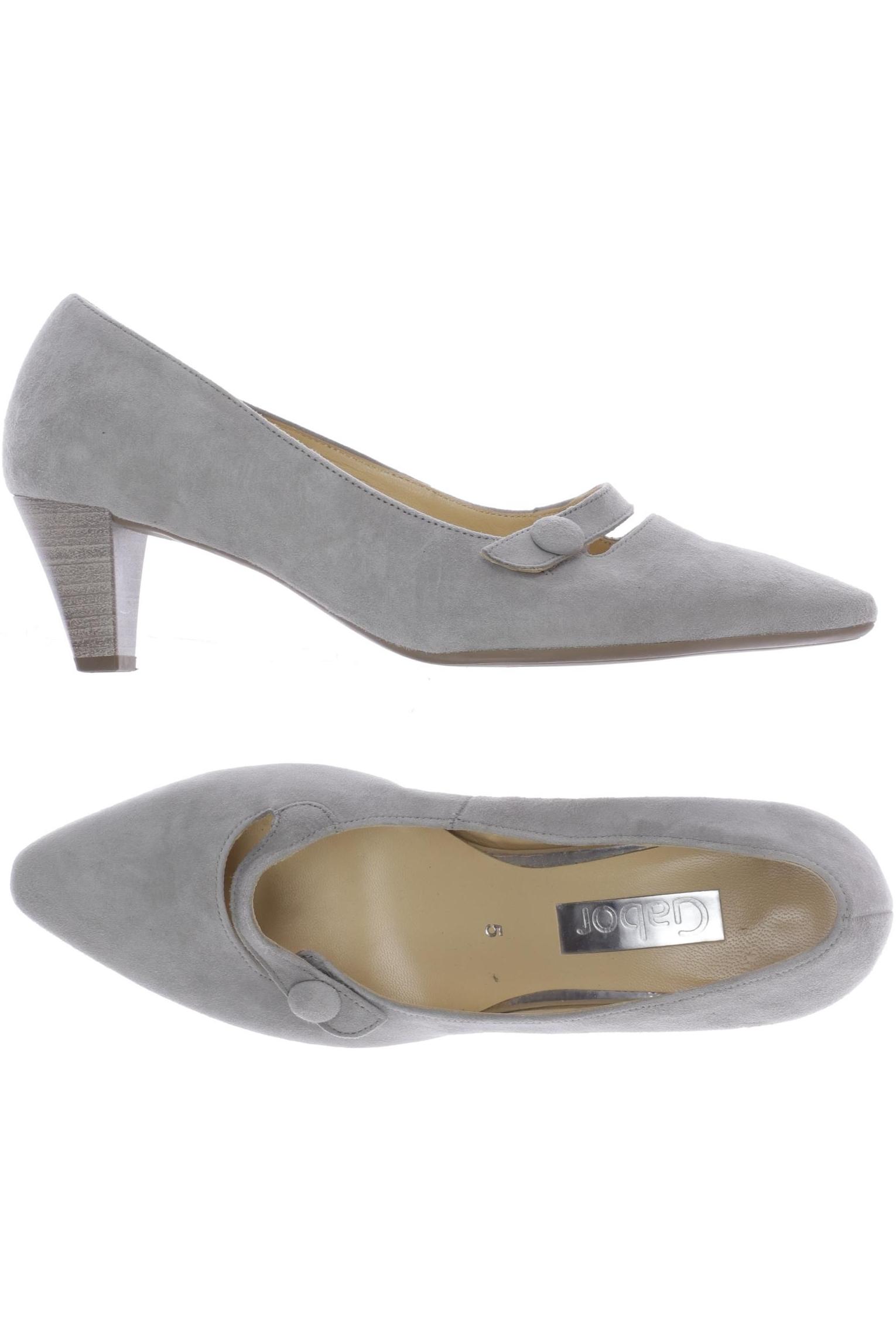 

Gabor Damen Pumps, grau, Gr. 5
