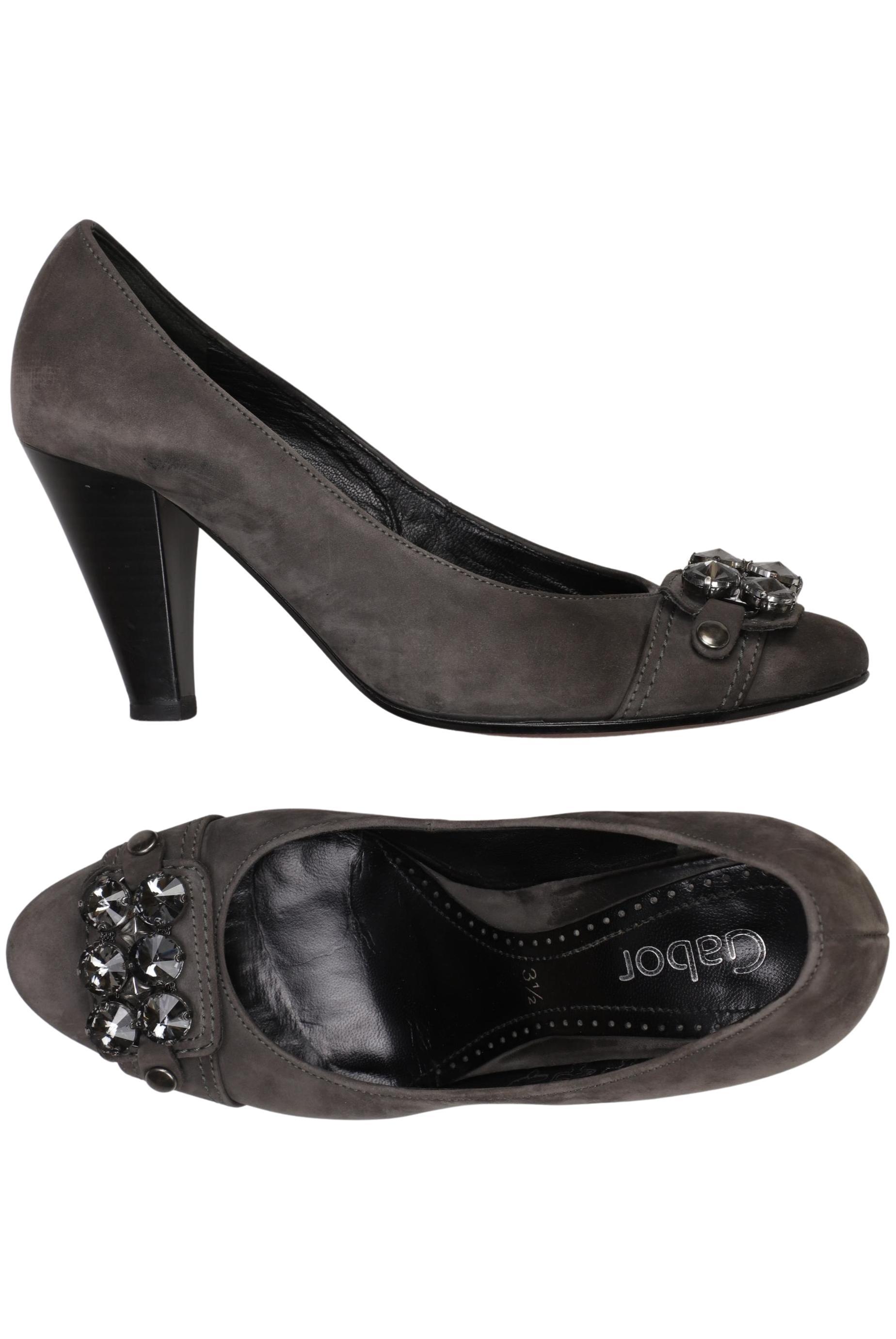 

Gabor Damen Pumps, grau, Gr. 3.5