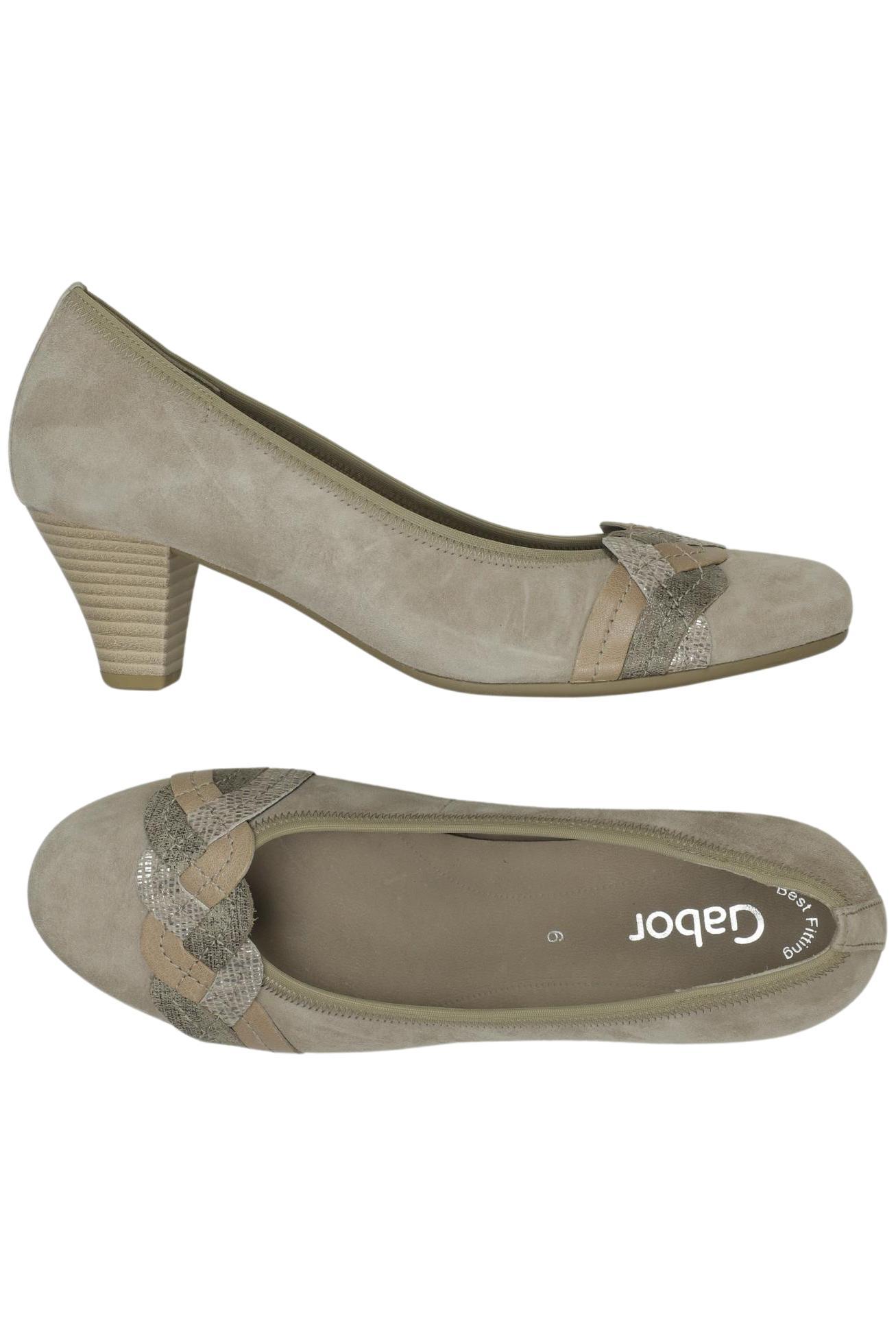 

Gabor Damen Pumps, beige, Gr. 6