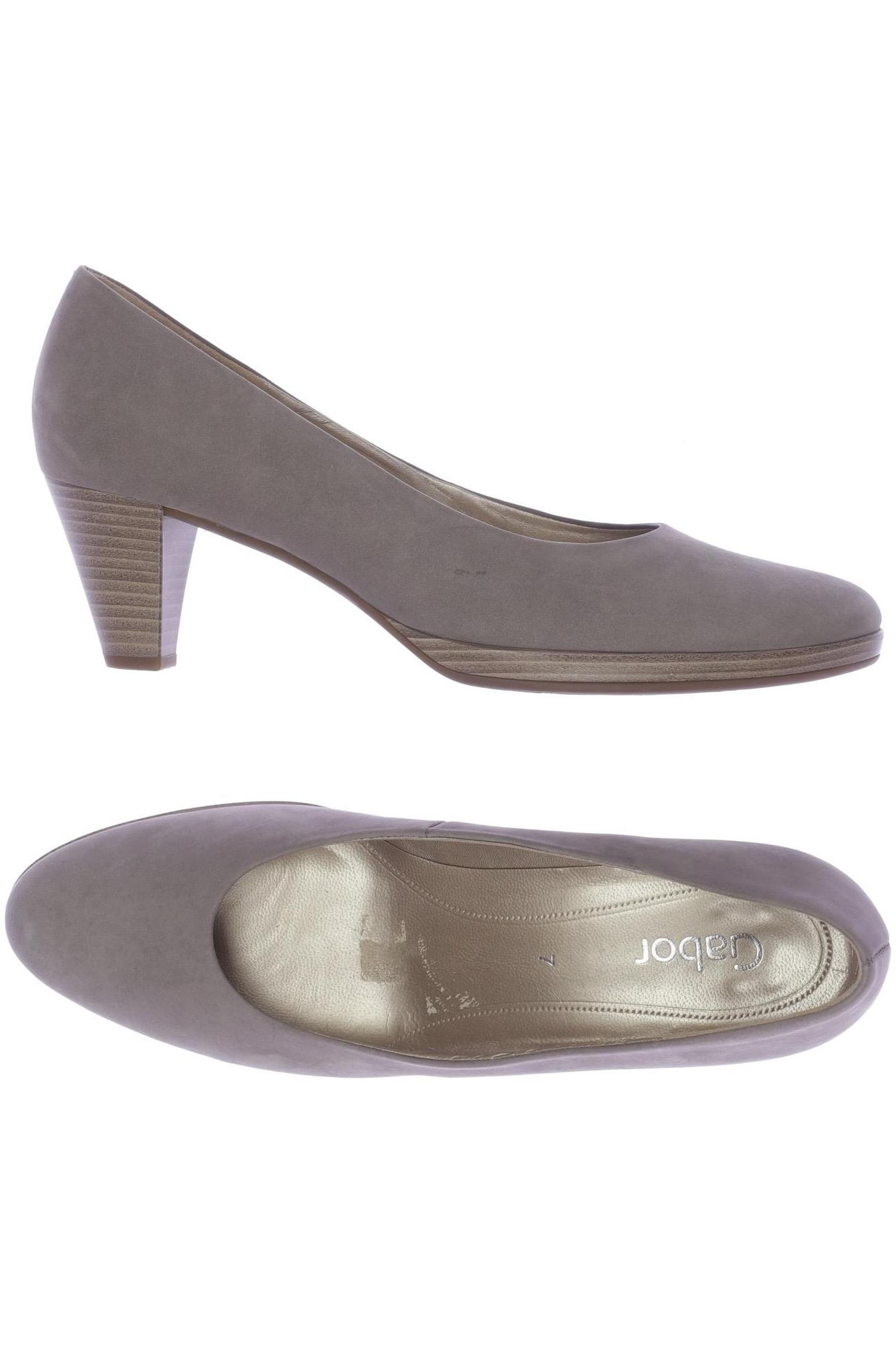 

Gabor Damen Pumps, grau, Gr. 7