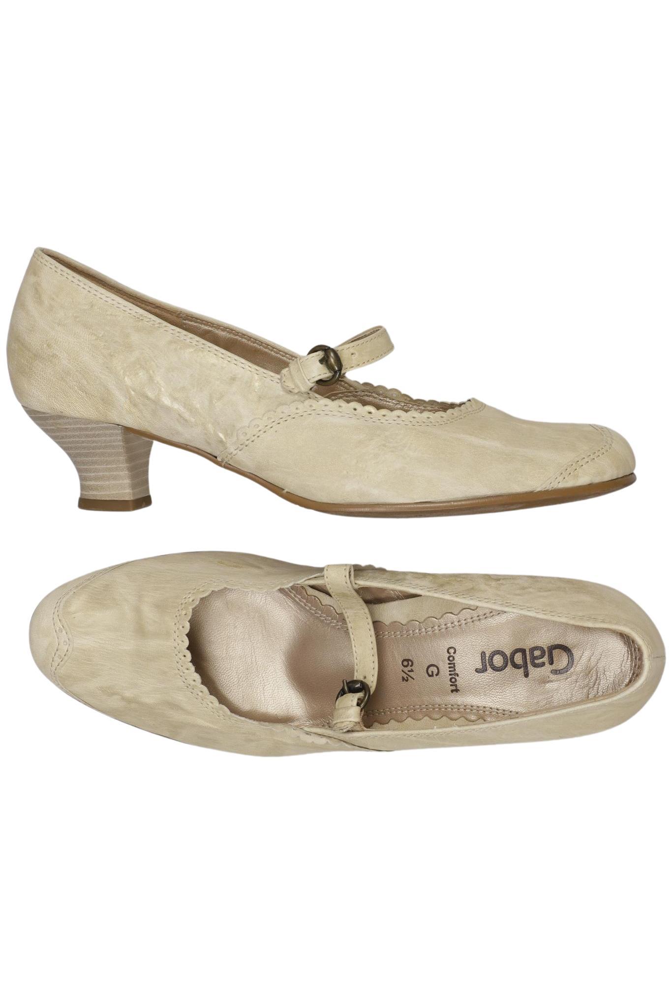

Gabor Damen Pumps, beige, Gr. 6.5