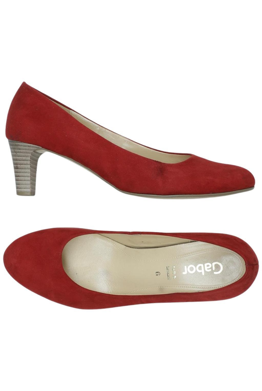 

Gabor Damen Pumps, rot, Gr. 6