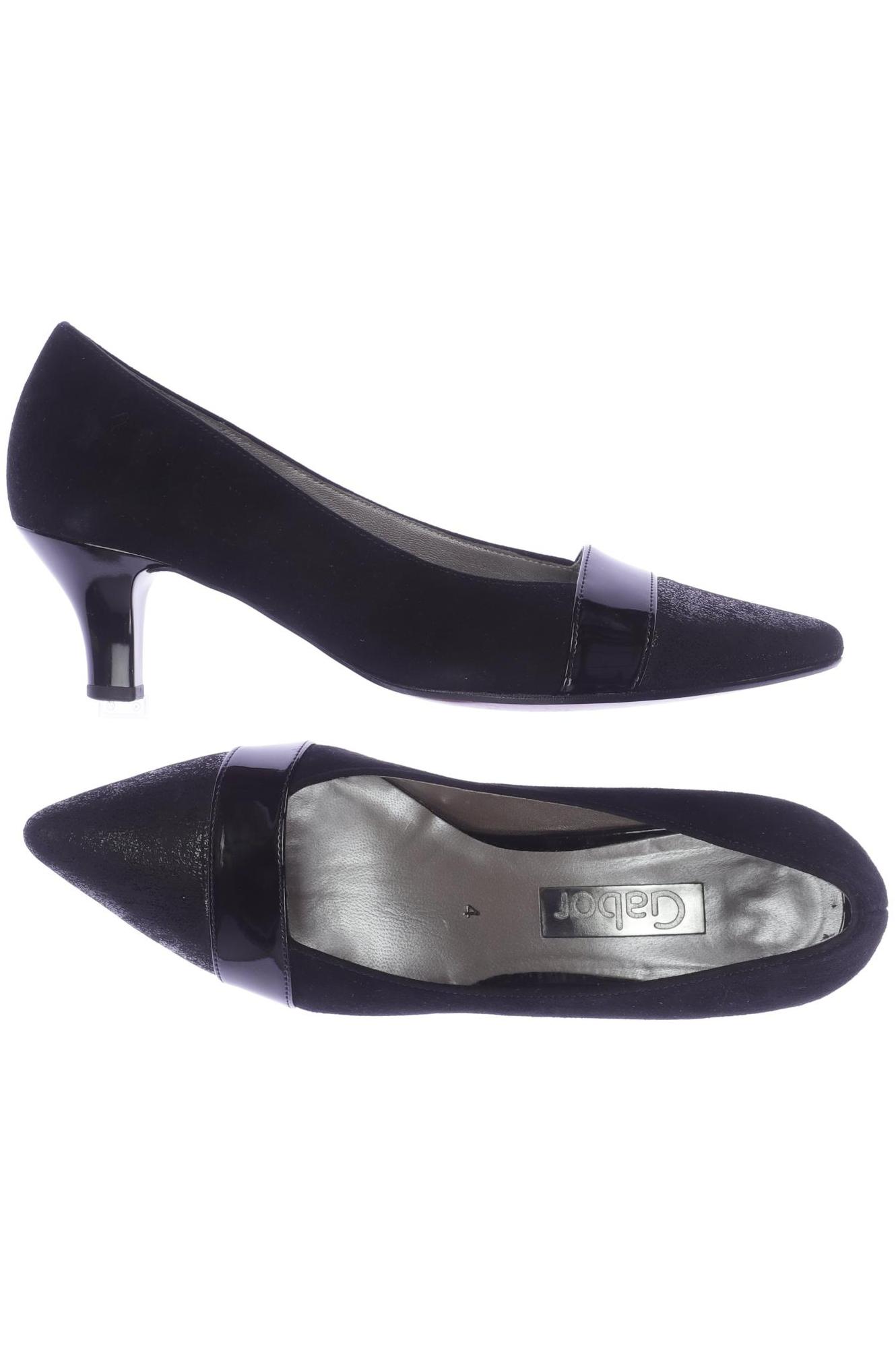 

Gabor Damen Pumps, schwarz, Gr. 4