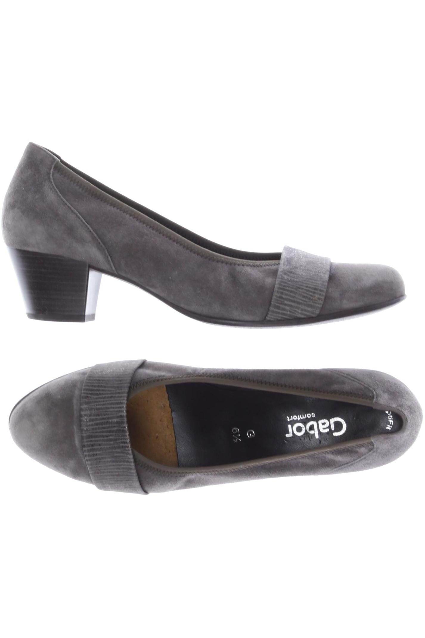 

Gabor Damen Pumps, grau, Gr. 6.5