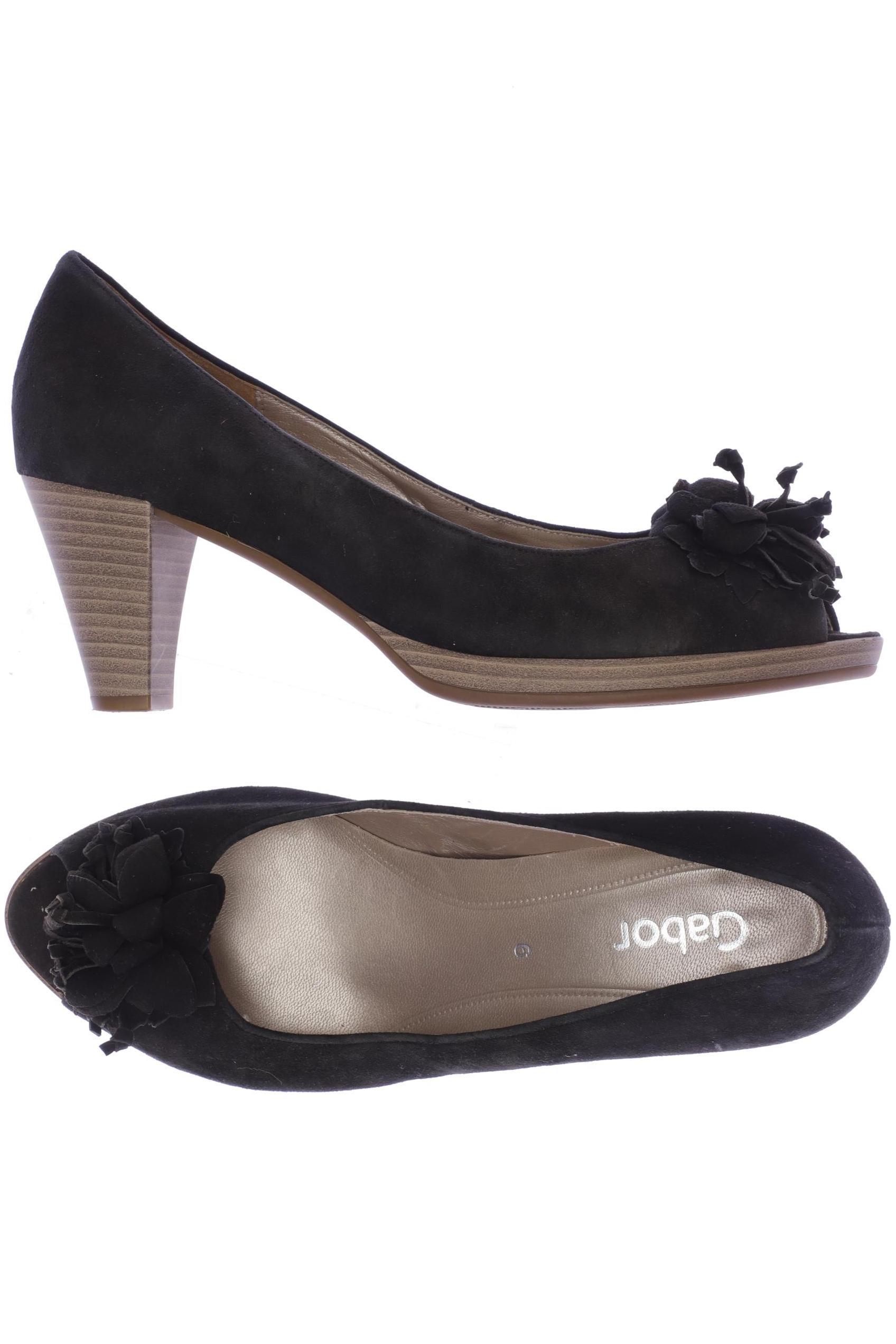 

Gabor Damen Pumps, schwarz, Gr. 6
