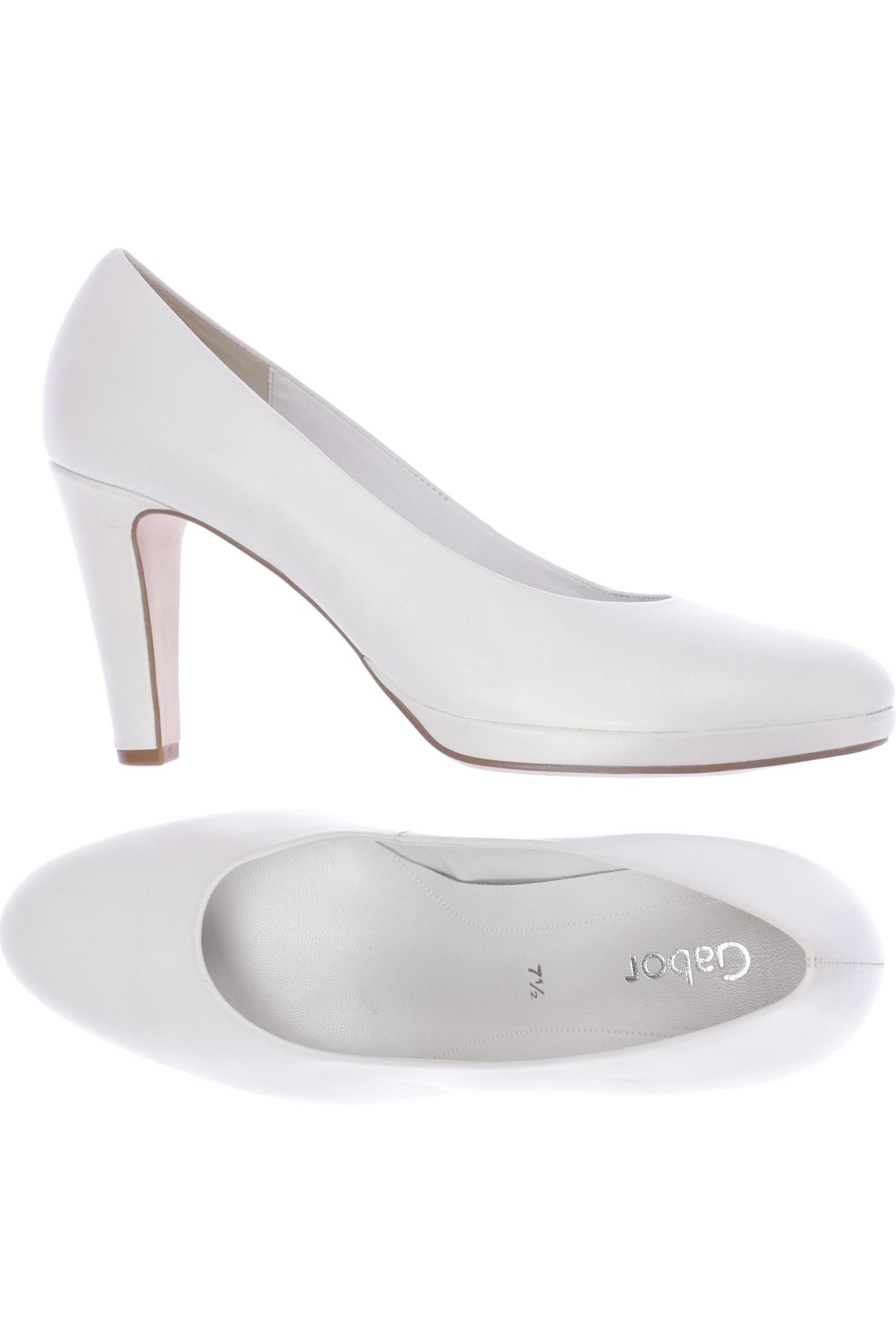 

Gabor Damen Pumps, weiß, Gr. 7.5