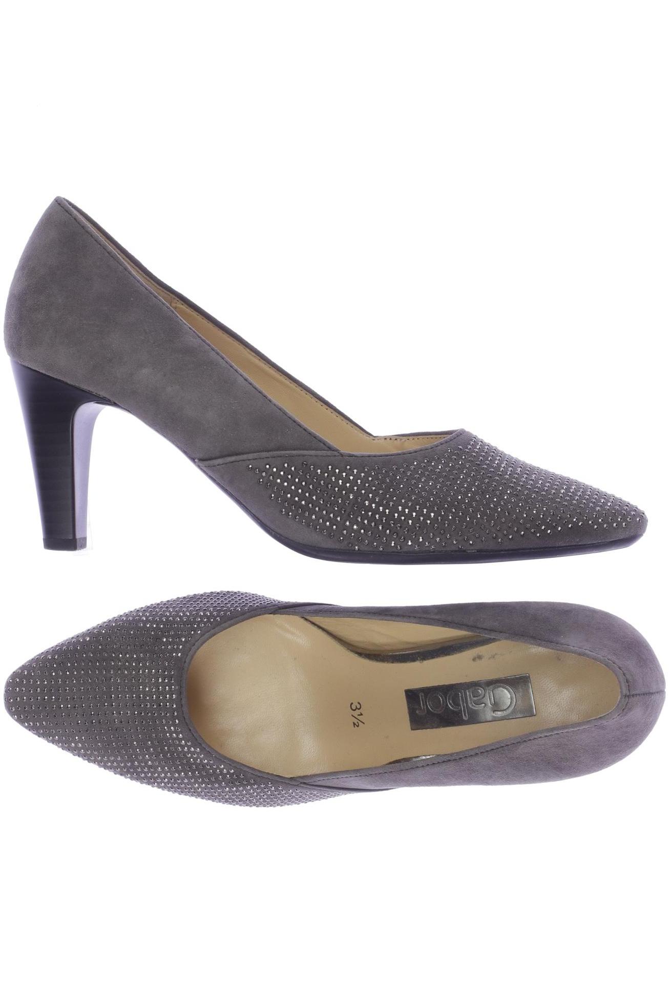 

Gabor Damen Pumps, grau, Gr. 3.5