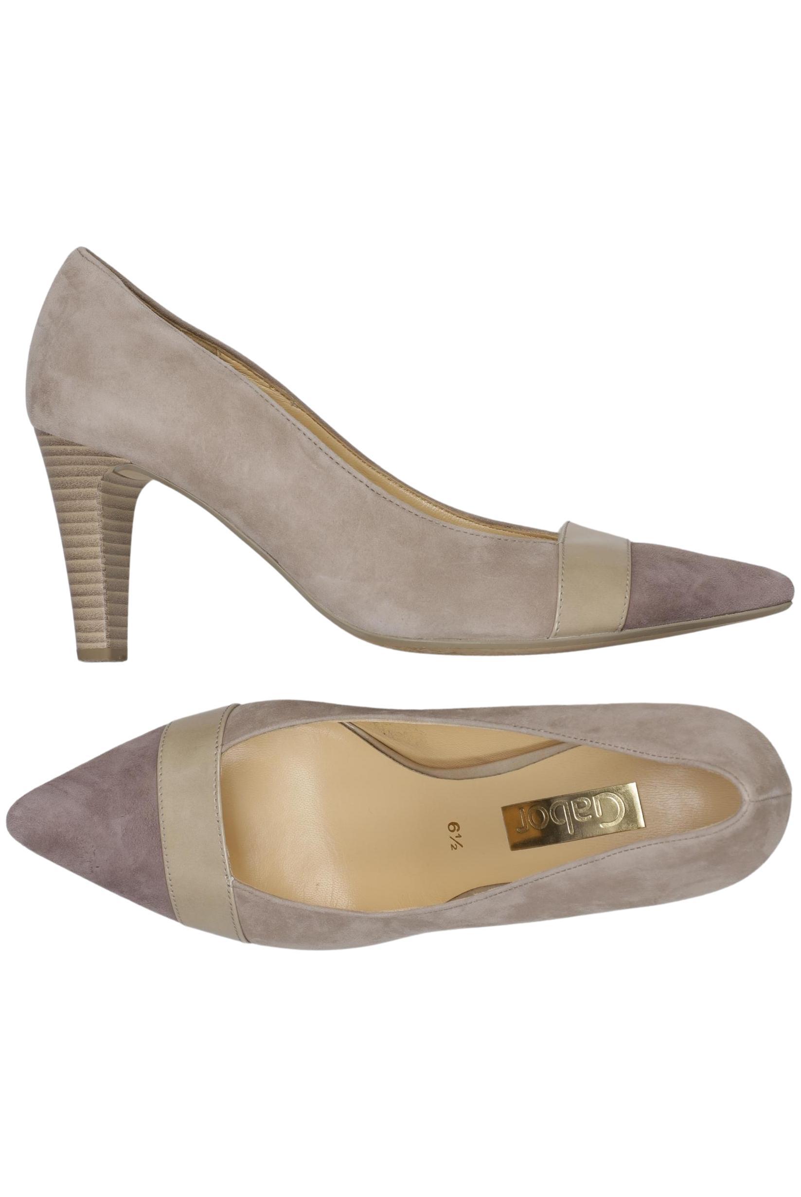 

Gabor Damen Pumps, beige, Gr. 6.5