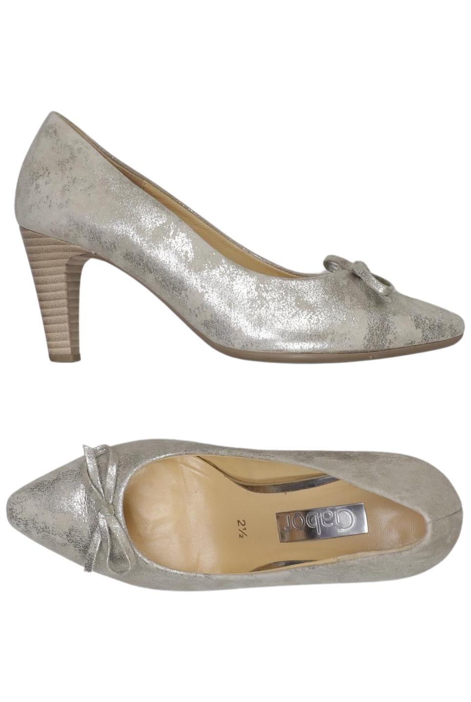 

Gabor Damen Pumps, silber, Gr. 2.5