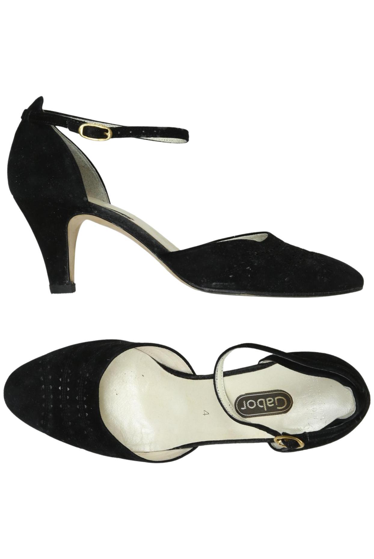 

Gabor Damen Pumps, schwarz, Gr. 4