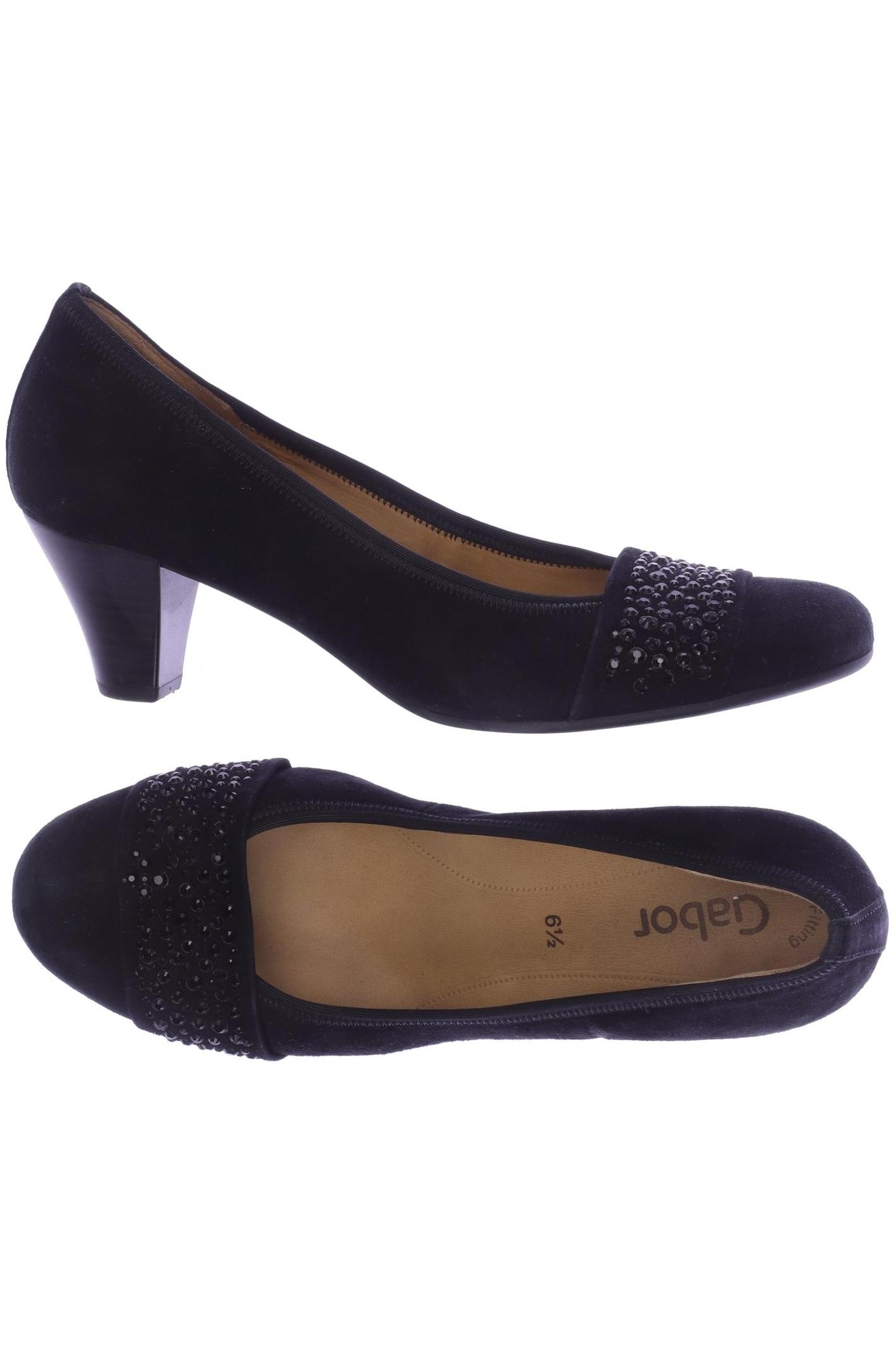 

Gabor Damen Pumps, schwarz, Gr. 6.5