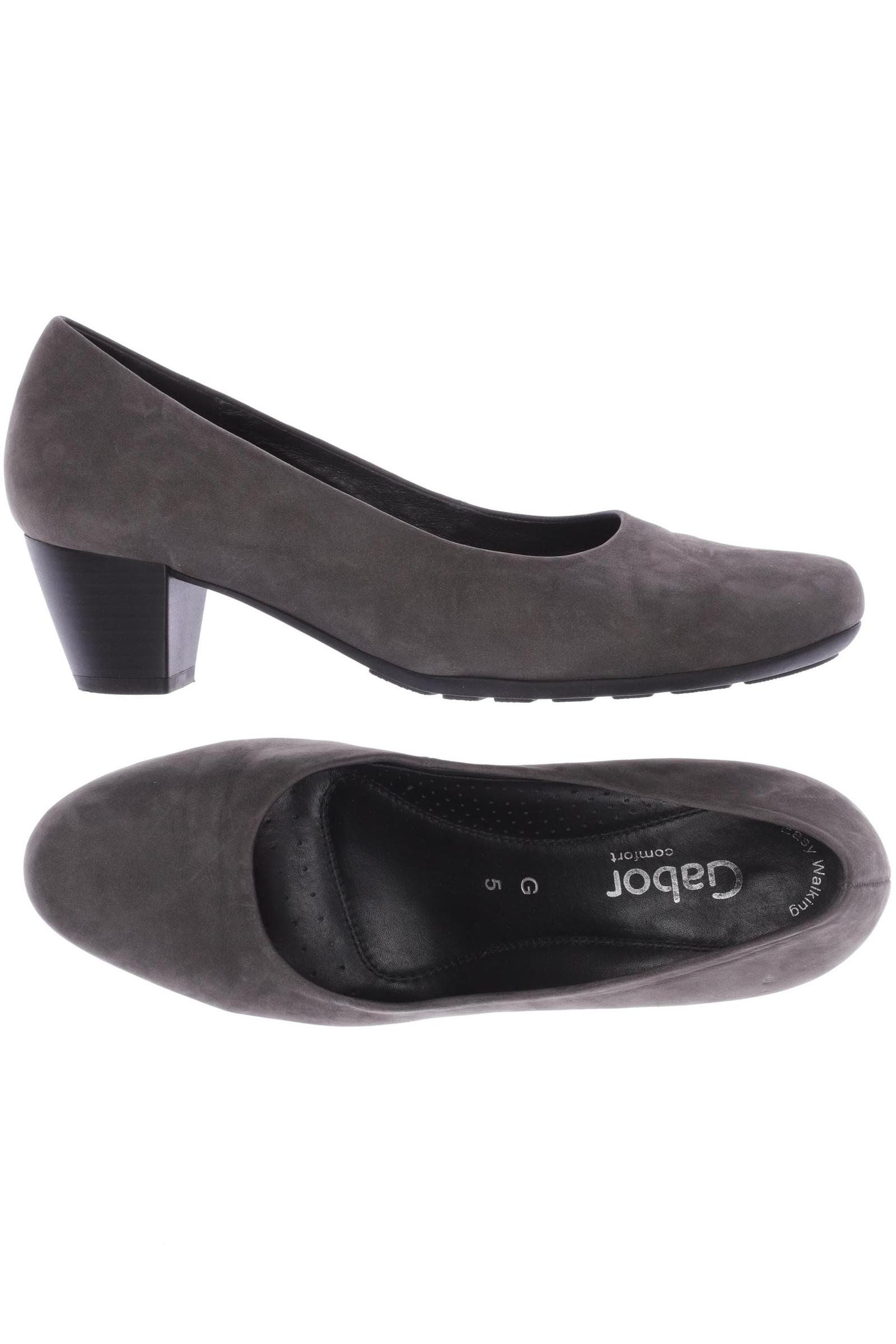 

Gabor Damen Pumps, grau, Gr. 5