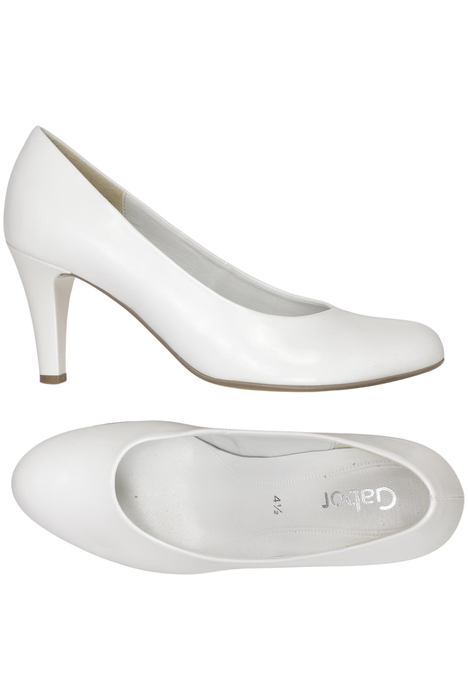 

Gabor Damen Pumps, weiß, Gr. 4.5