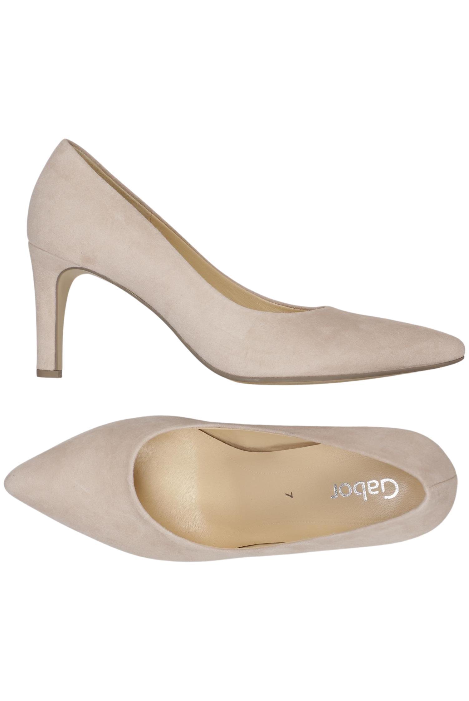 

Gabor Damen Pumps, beige, Gr. 7