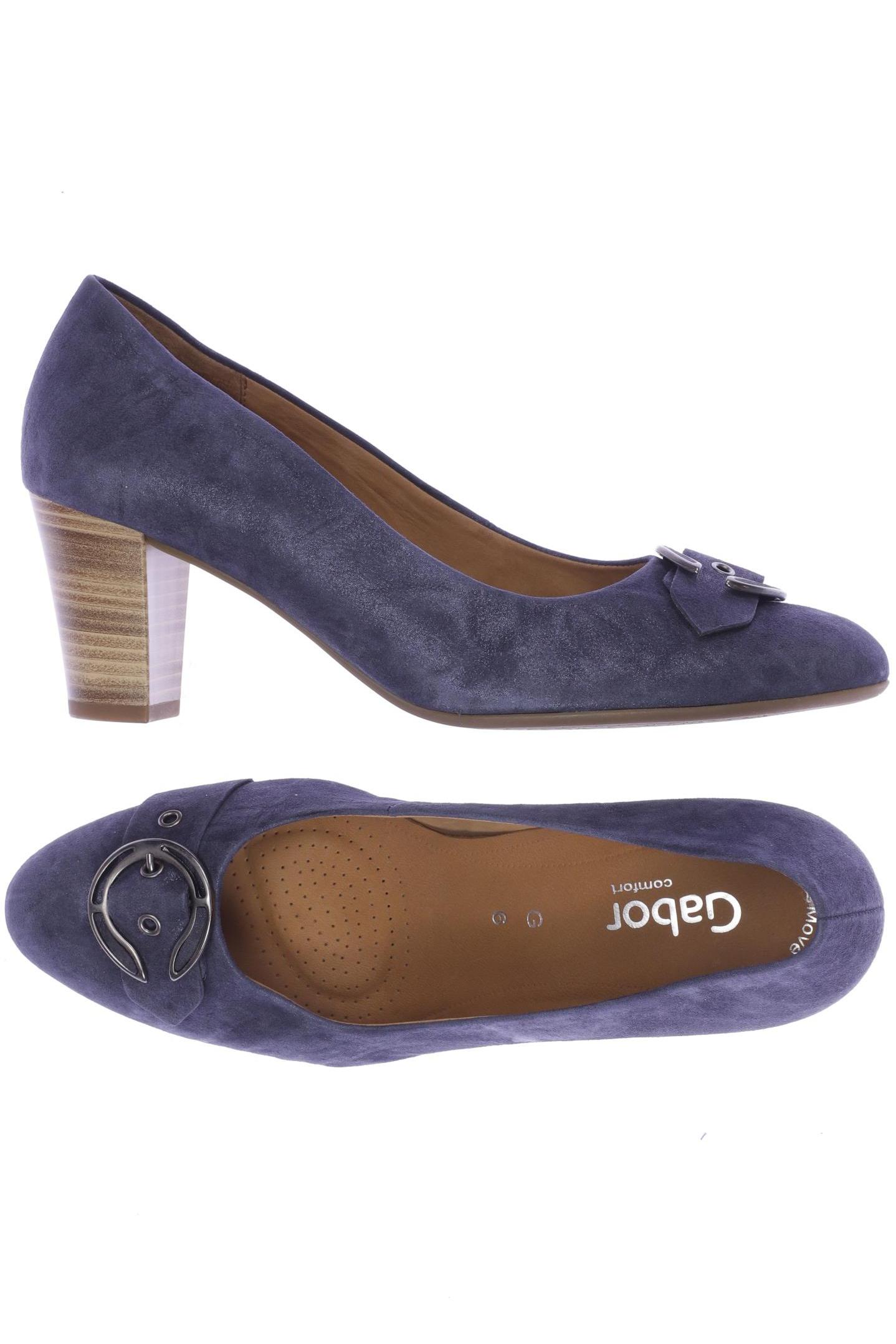 

Gabor Damen Pumps, blau, Gr. 6