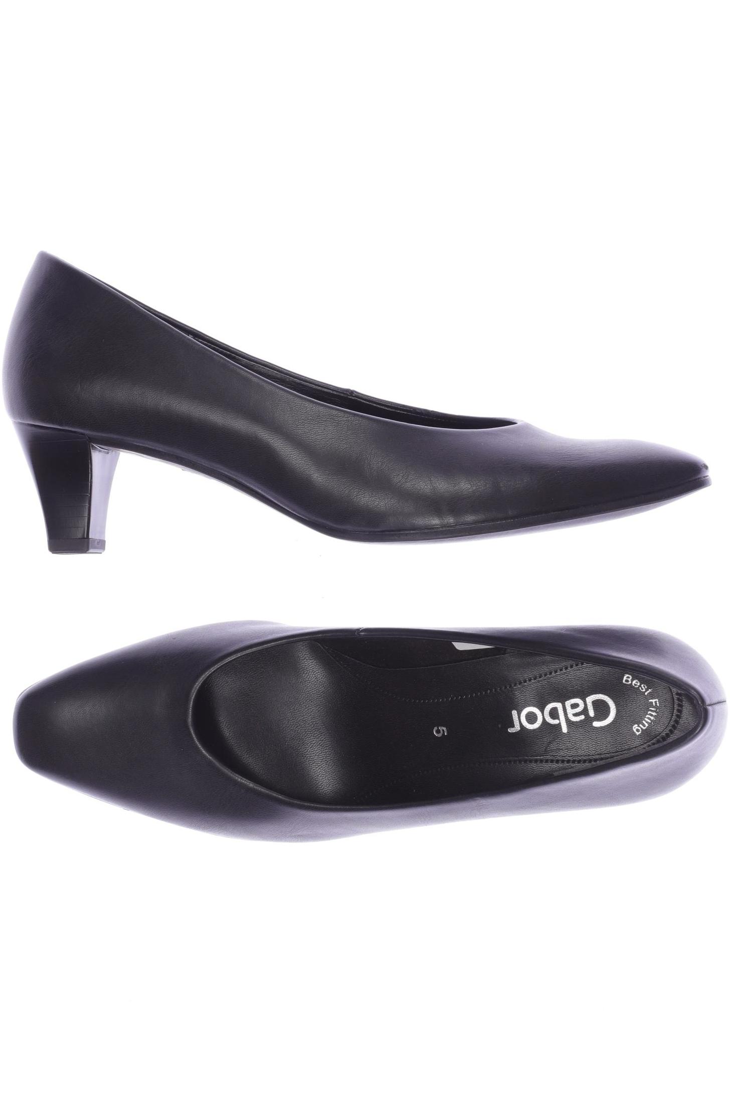 

Gabor Damen Pumps, schwarz, Gr. 5