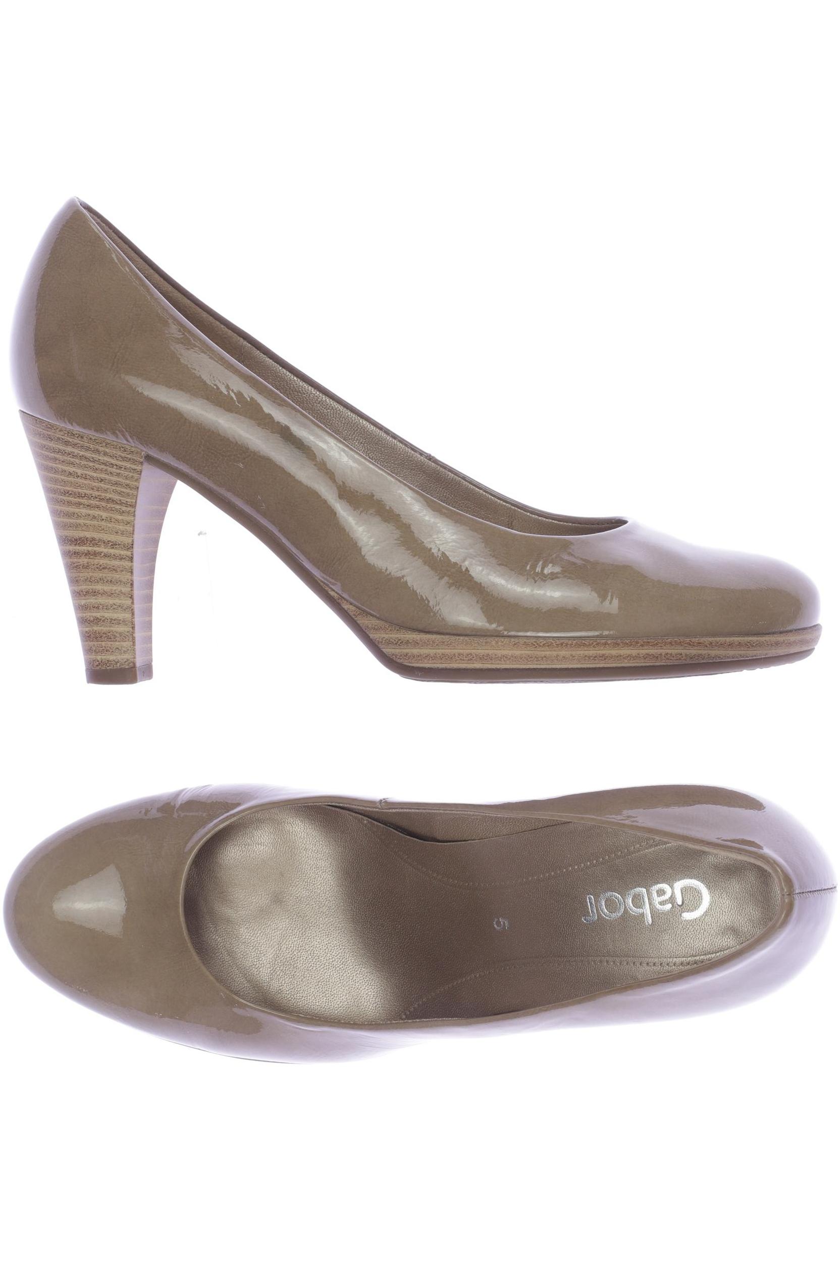 

Gabor Damen Pumps, beige, Gr. 5
