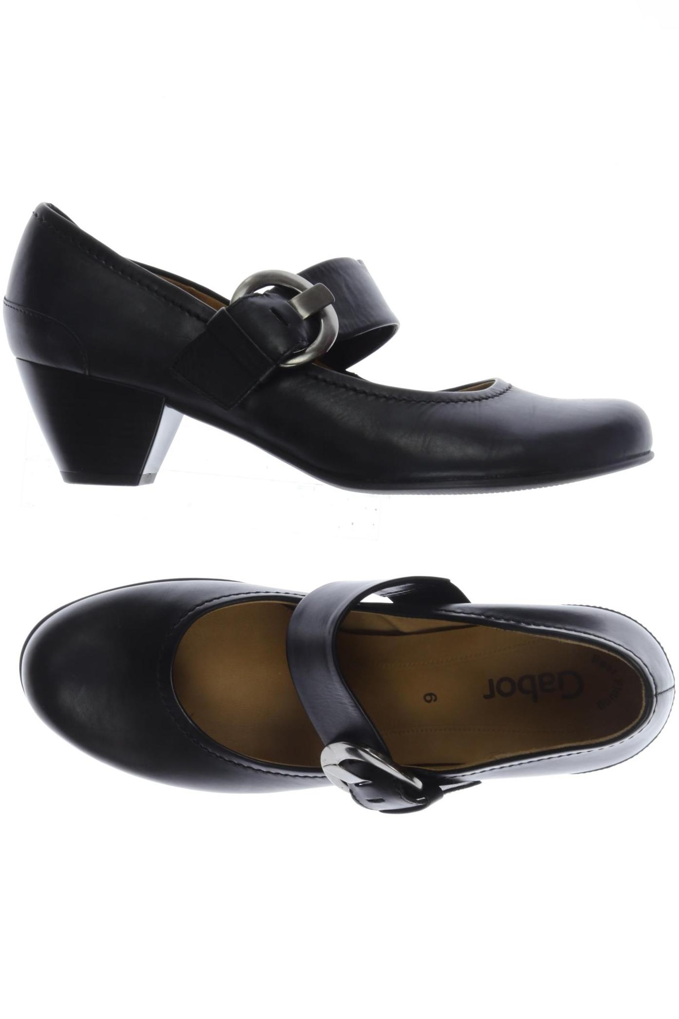 

Gabor Damen Pumps, schwarz, Gr. 6