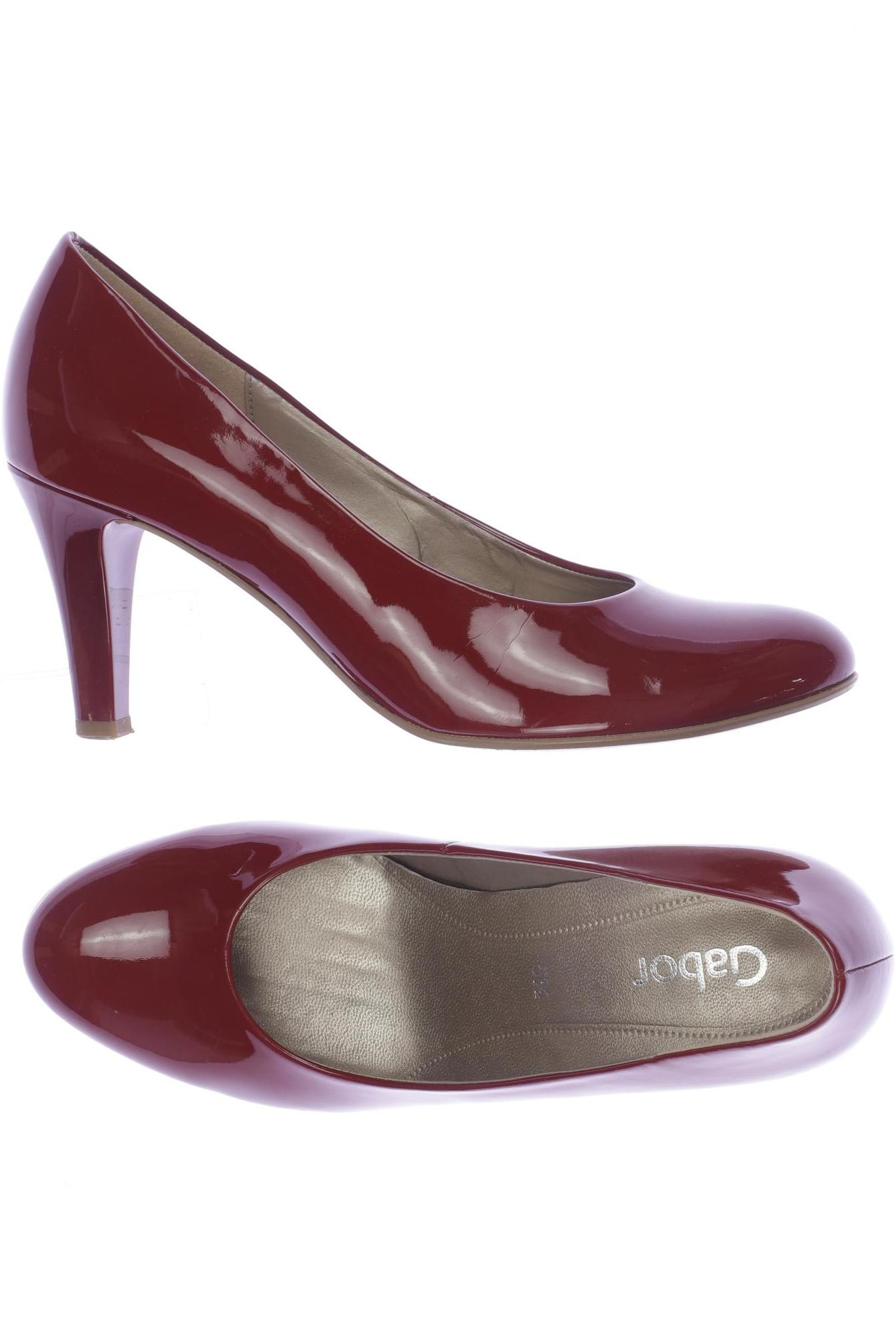 

Gabor Damen Pumps, bordeaux, Gr. 5.5