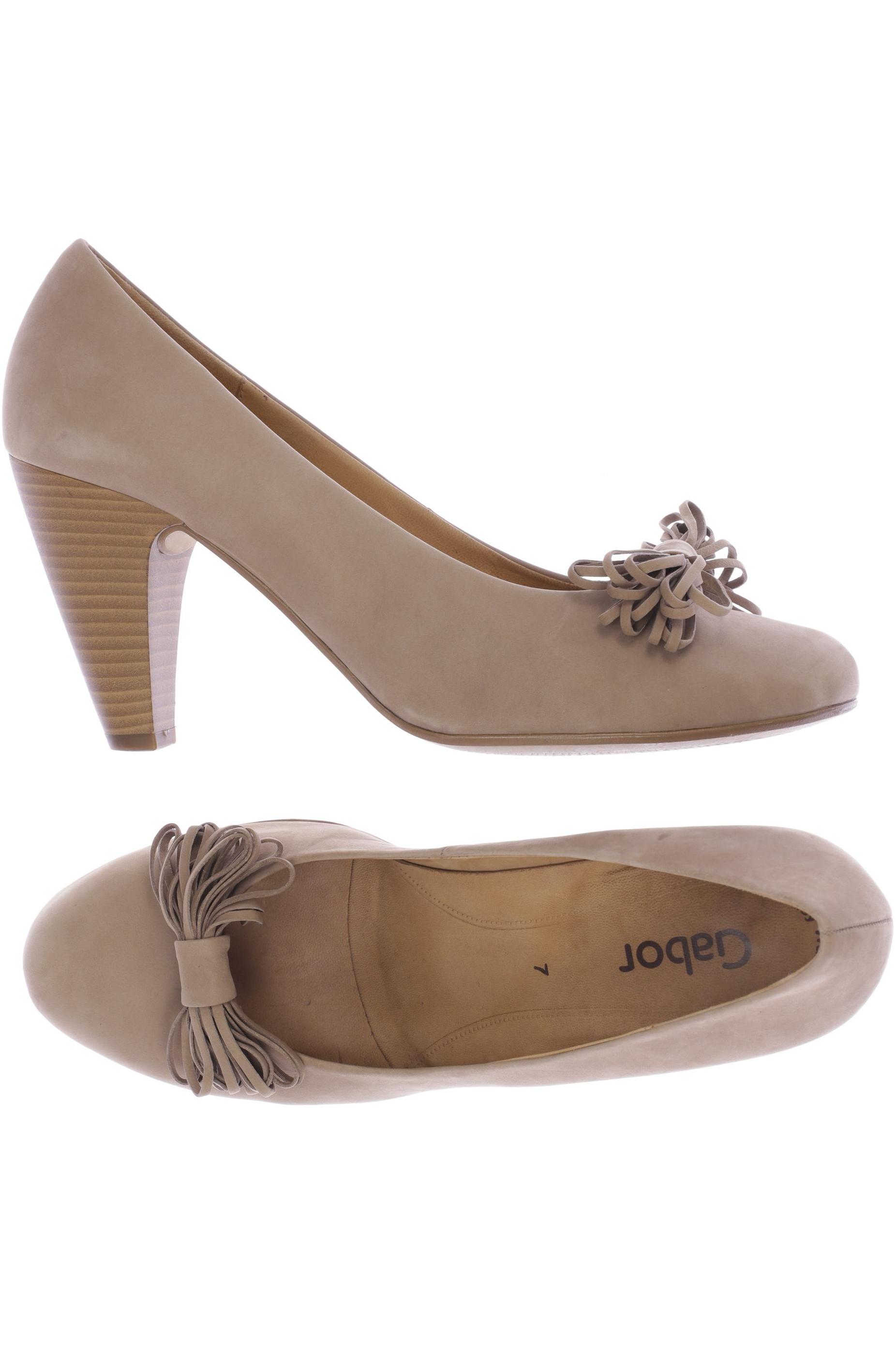 

Gabor Damen Pumps, beige, Gr. 7