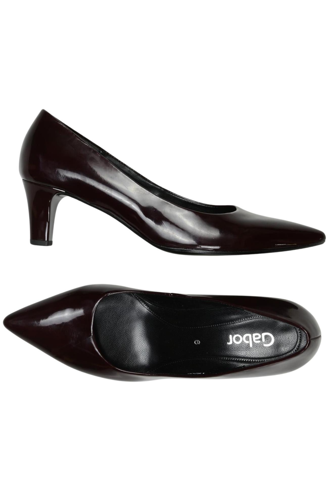 

Gabor Damen Pumps, bordeaux, Gr. 6