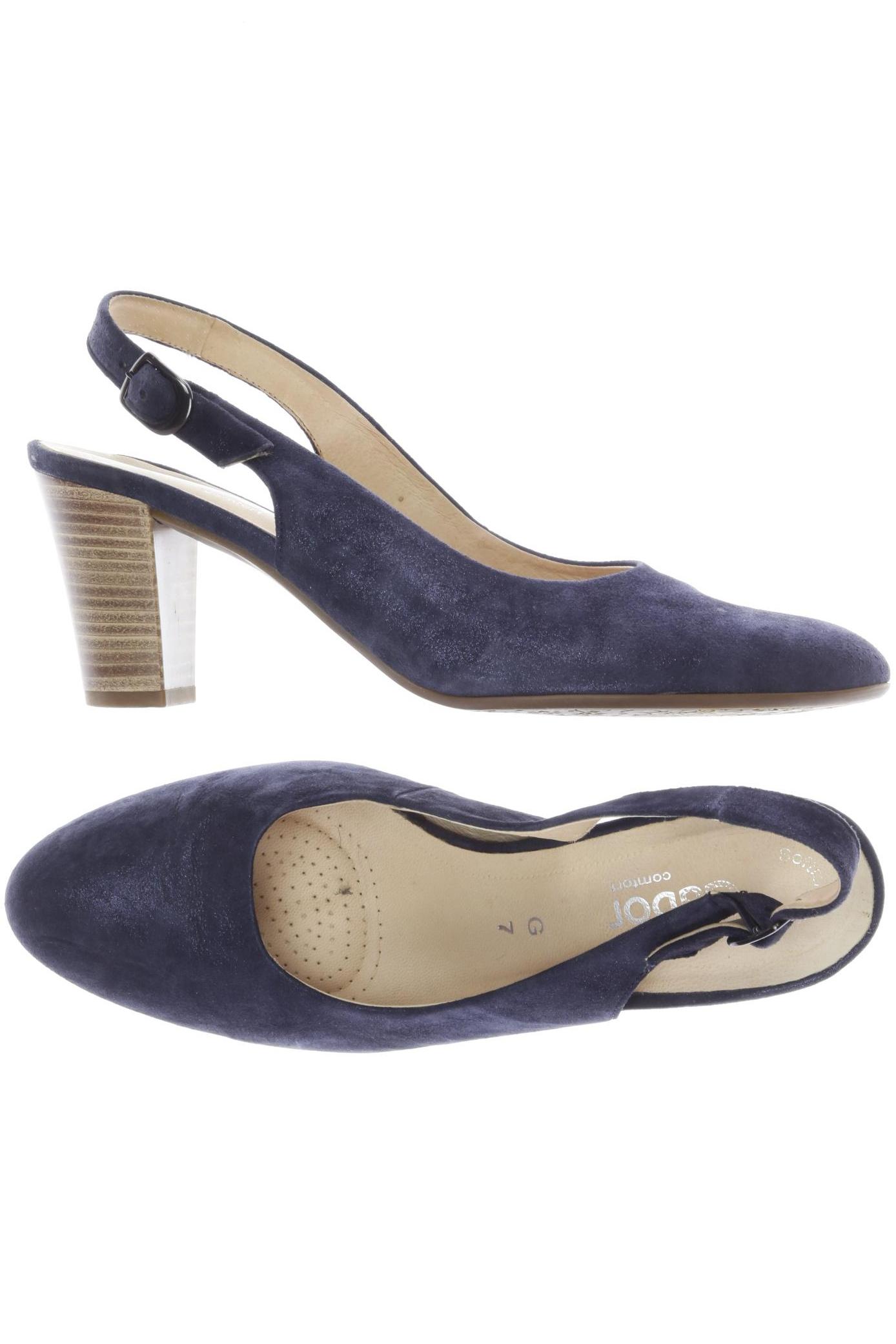 

Gabor Damen Pumps, marineblau, Gr. 7