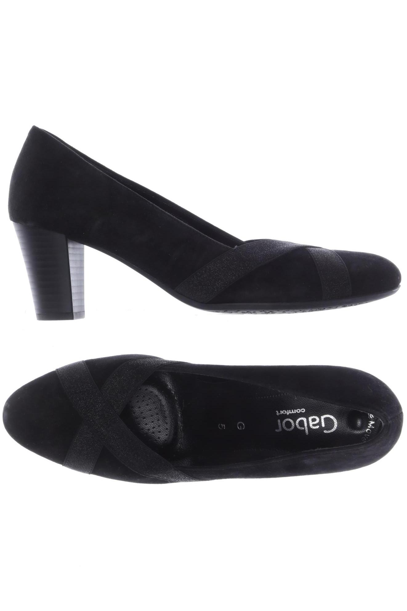 

Gabor Damen Pumps, schwarz, Gr. 6