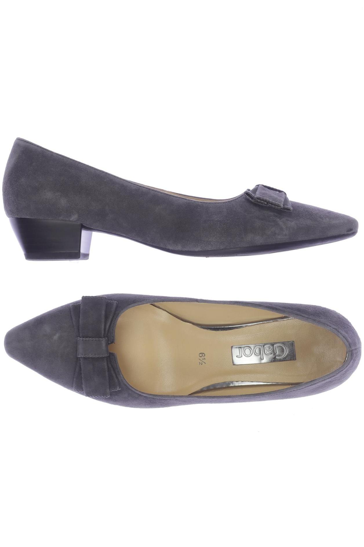 

Gabor Damen Pumps, grau, Gr. 6.5