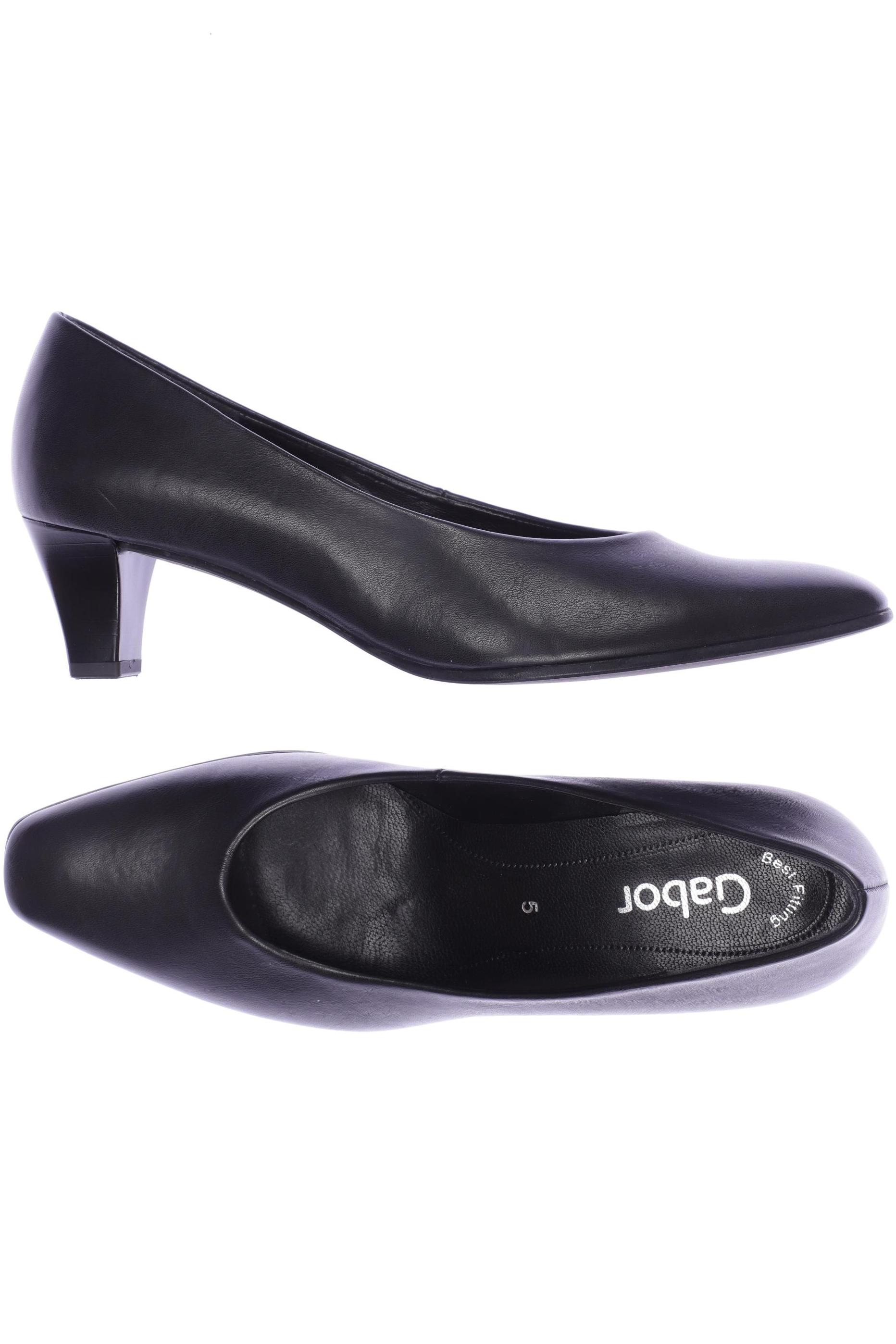 

Gabor Damen Pumps, schwarz, Gr. 5