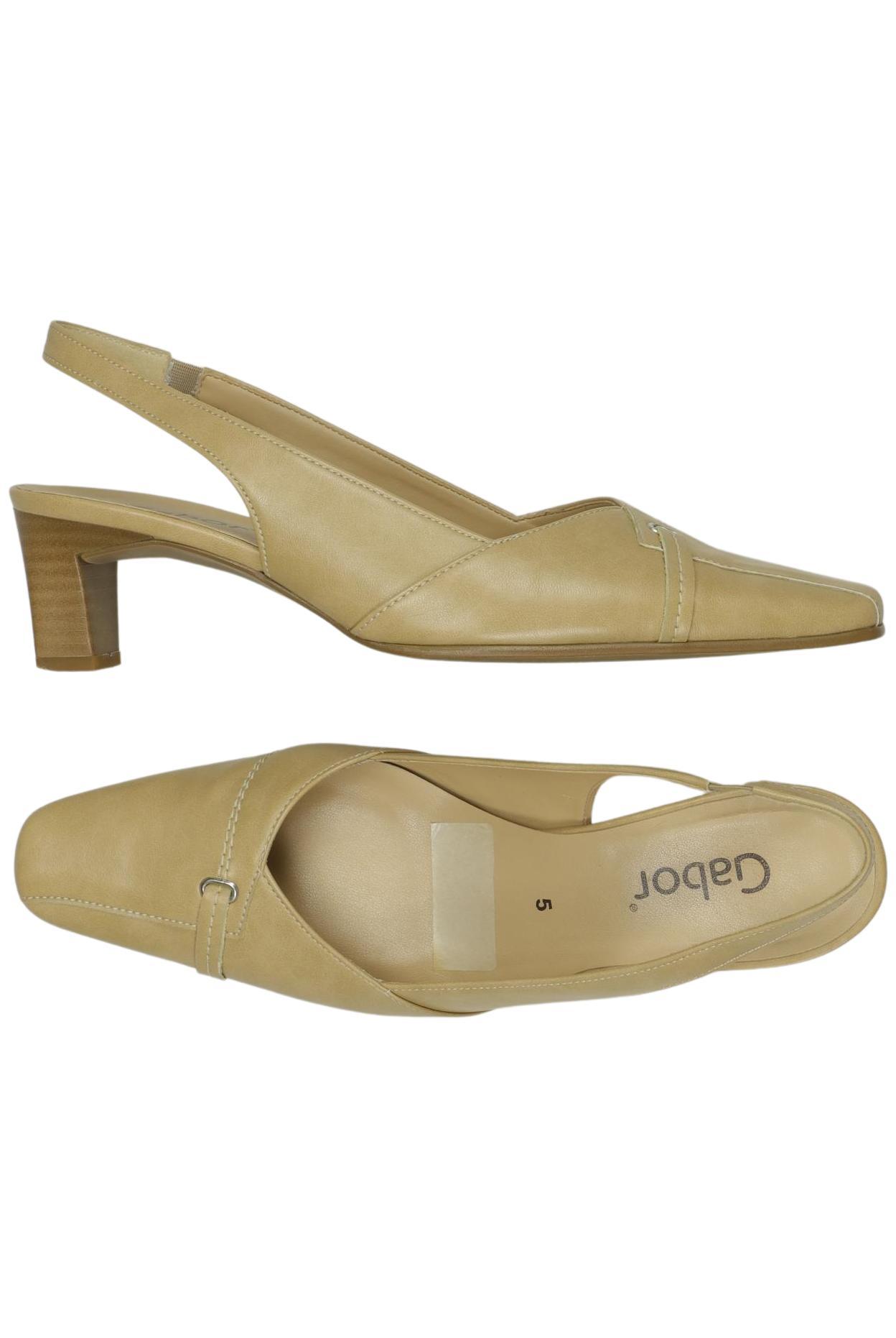 

Gabor Damen Pumps, beige, Gr. 5
