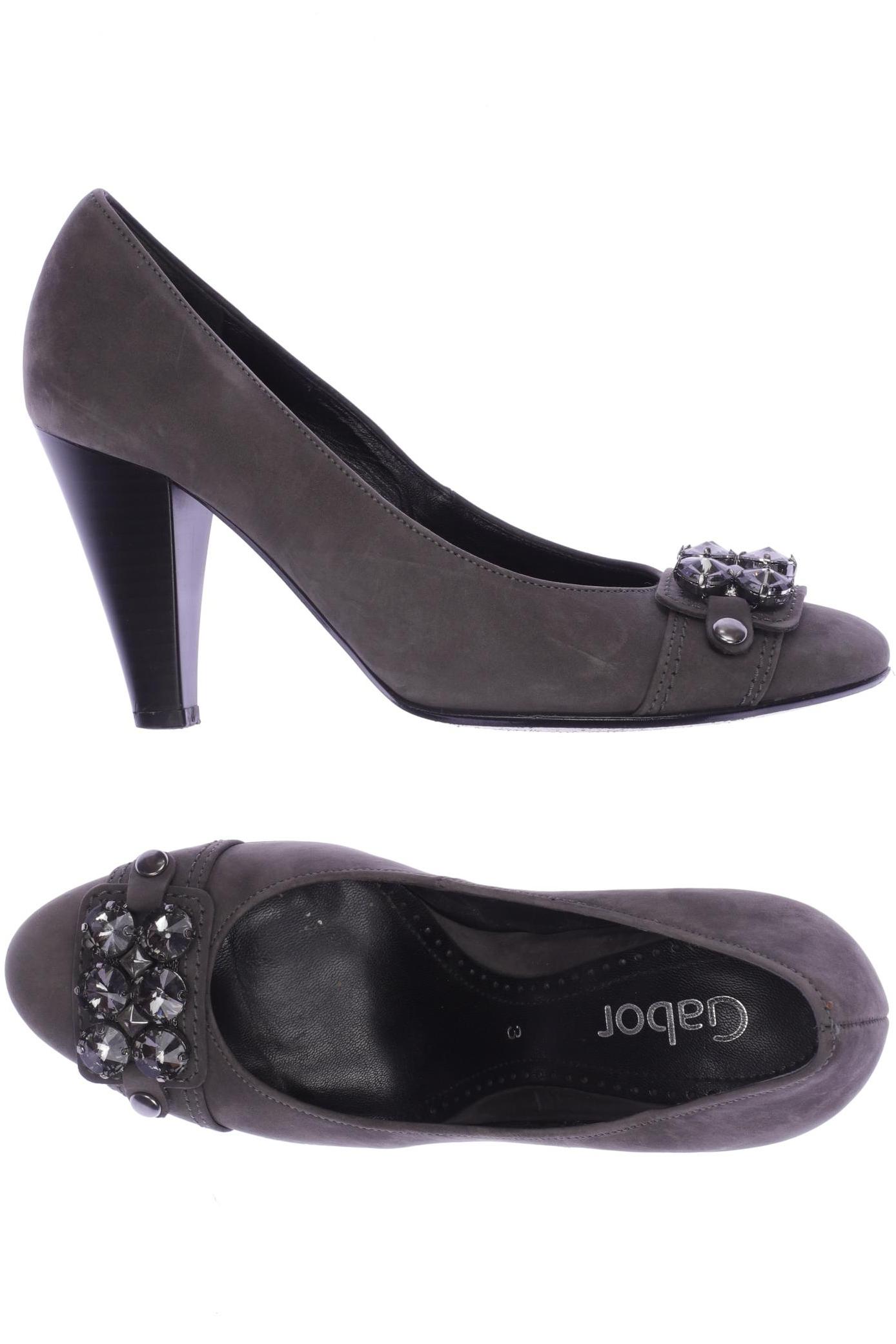 

Gabor Damen Pumps, grau, Gr. 3