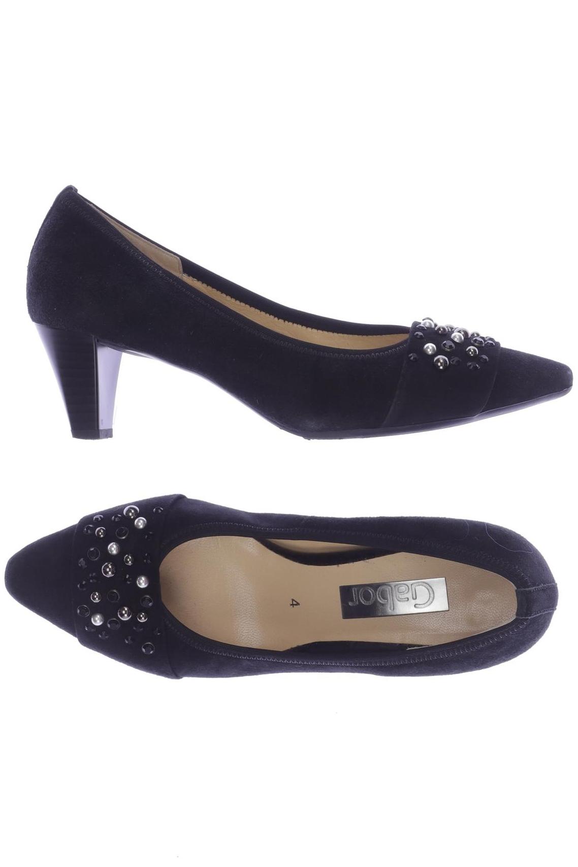 

Gabor Damen Pumps, schwarz, Gr. 4
