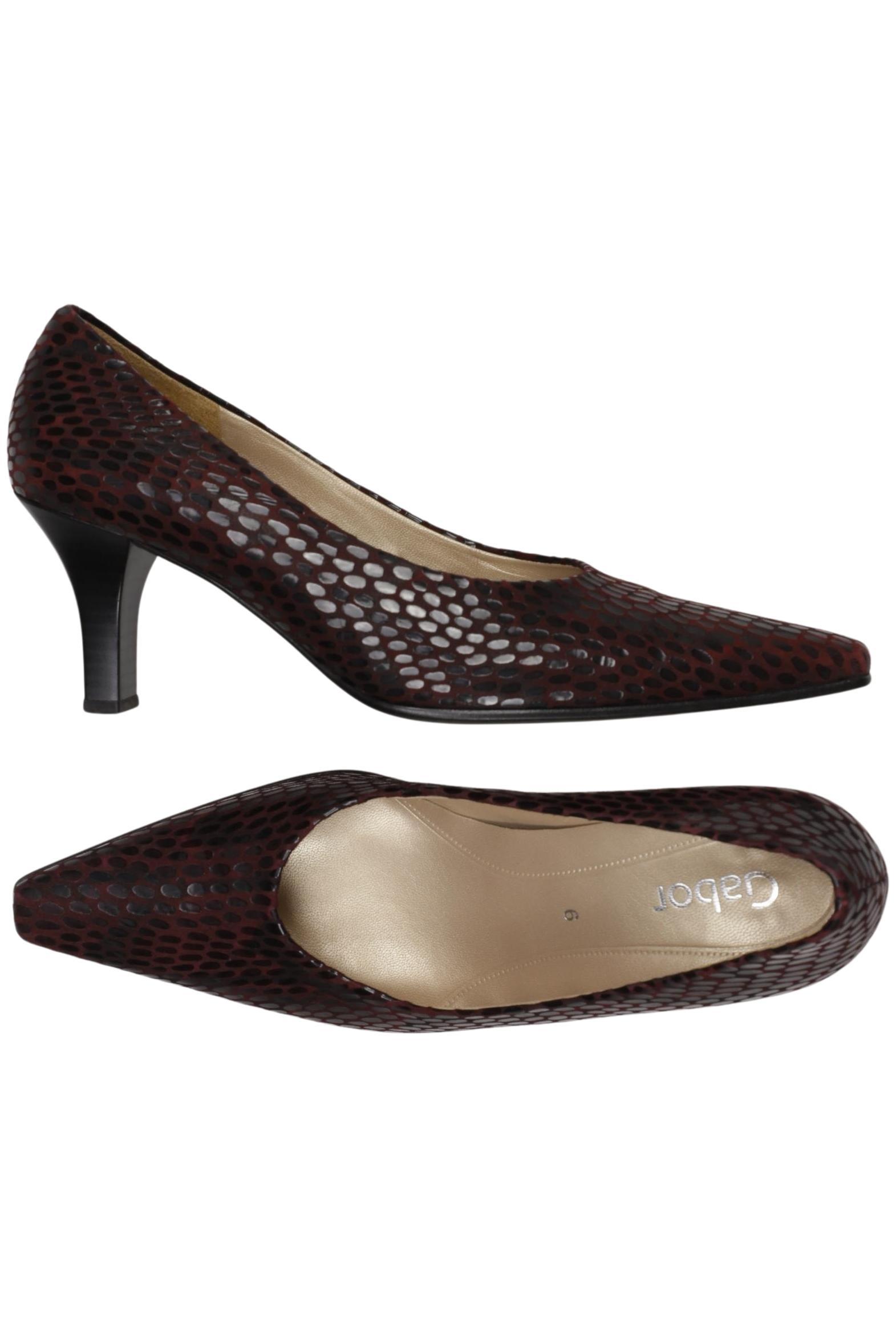 

Gabor Damen Pumps, bordeaux, Gr. 6