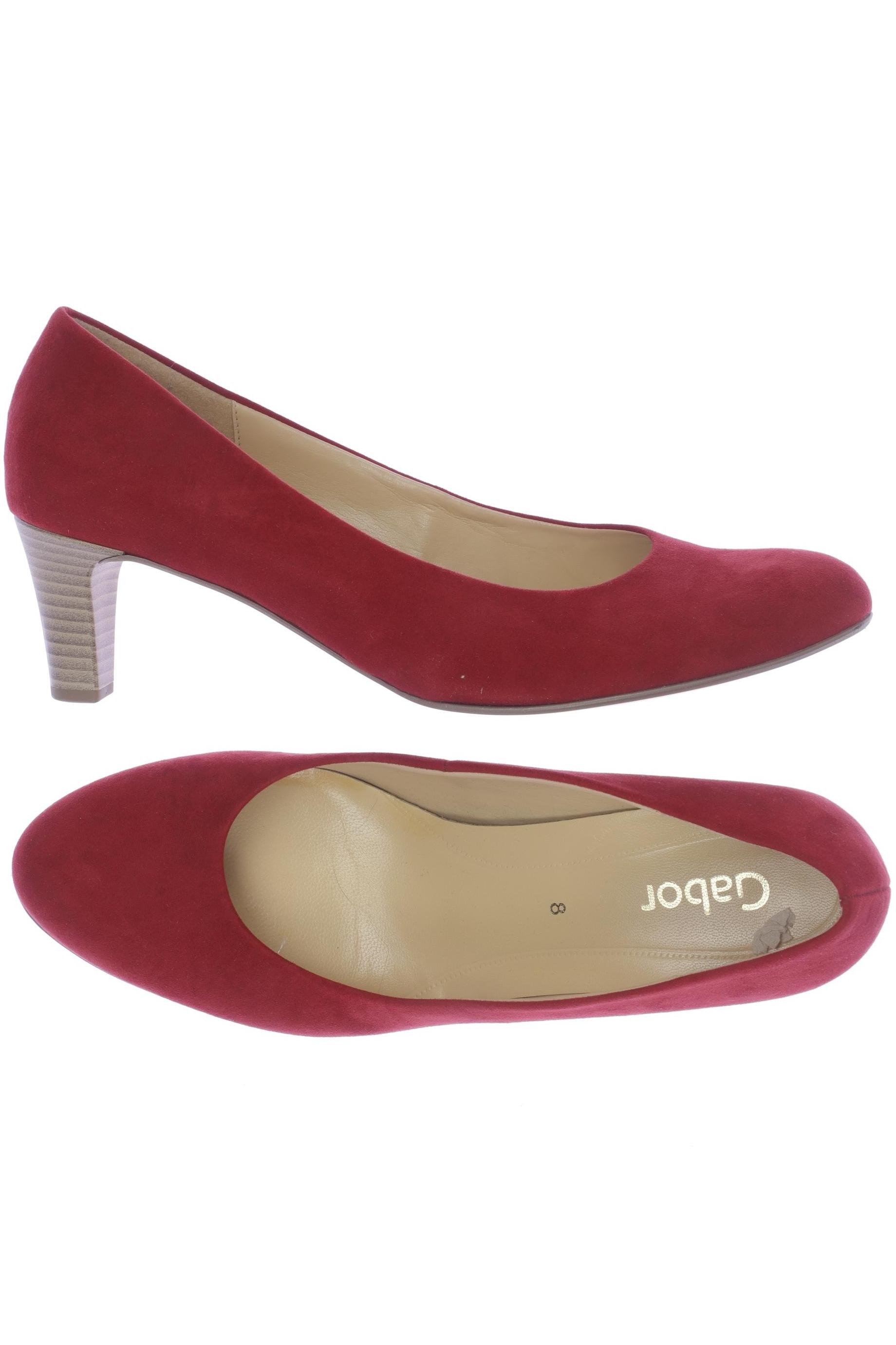 

Gabor Damen Pumps, rot, Gr. 8