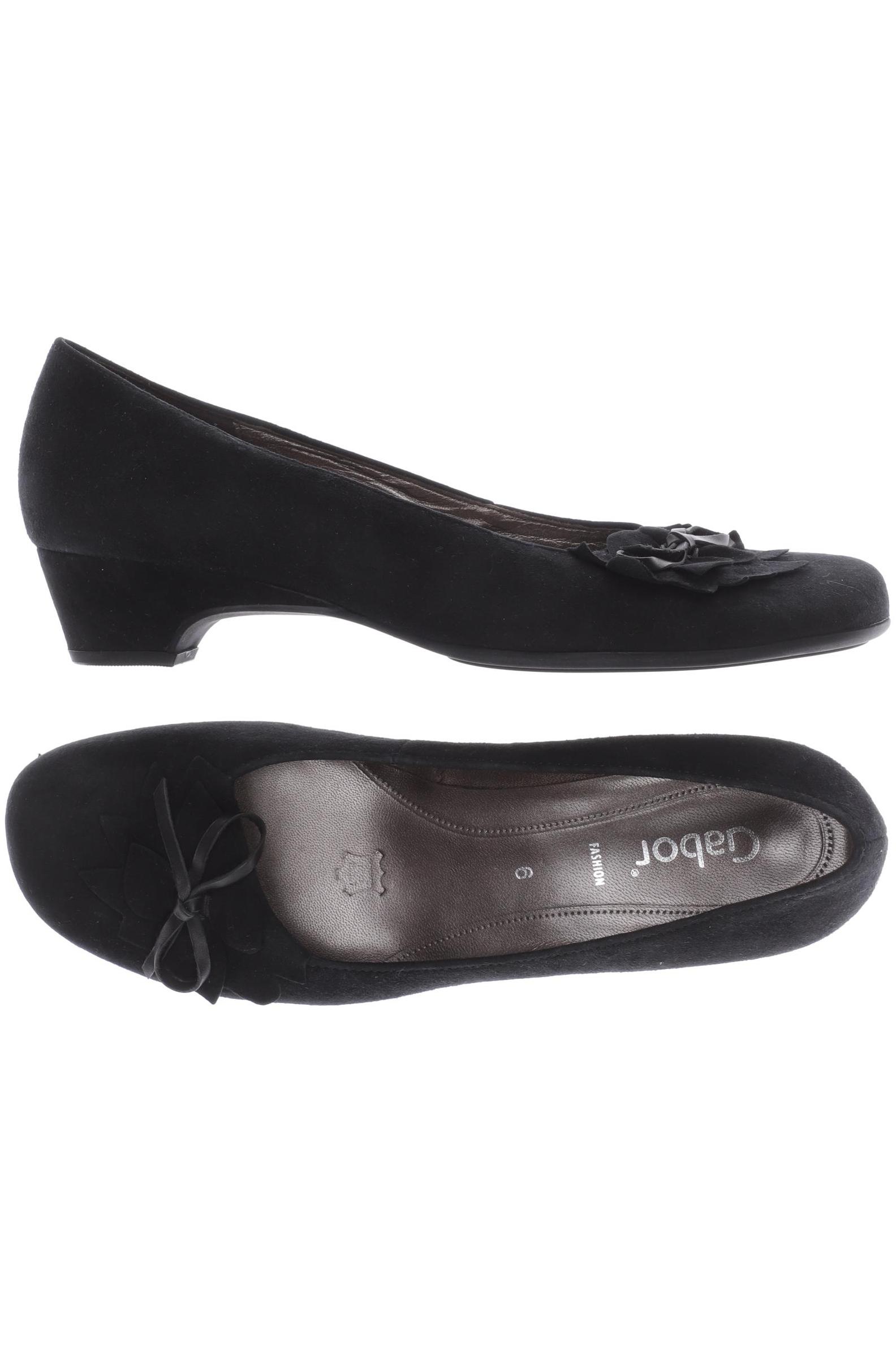 

Gabor Damen Pumps, schwarz, Gr. 6