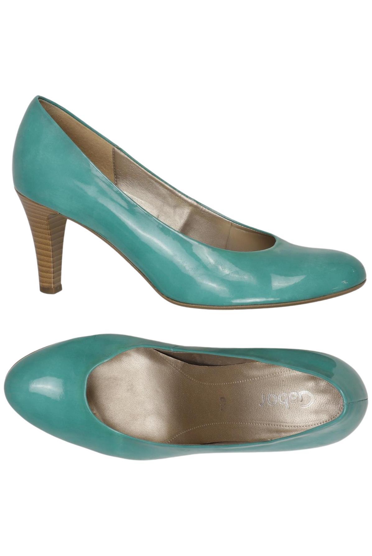 

Gabor Damen Pumps, türkis, Gr. 6.5