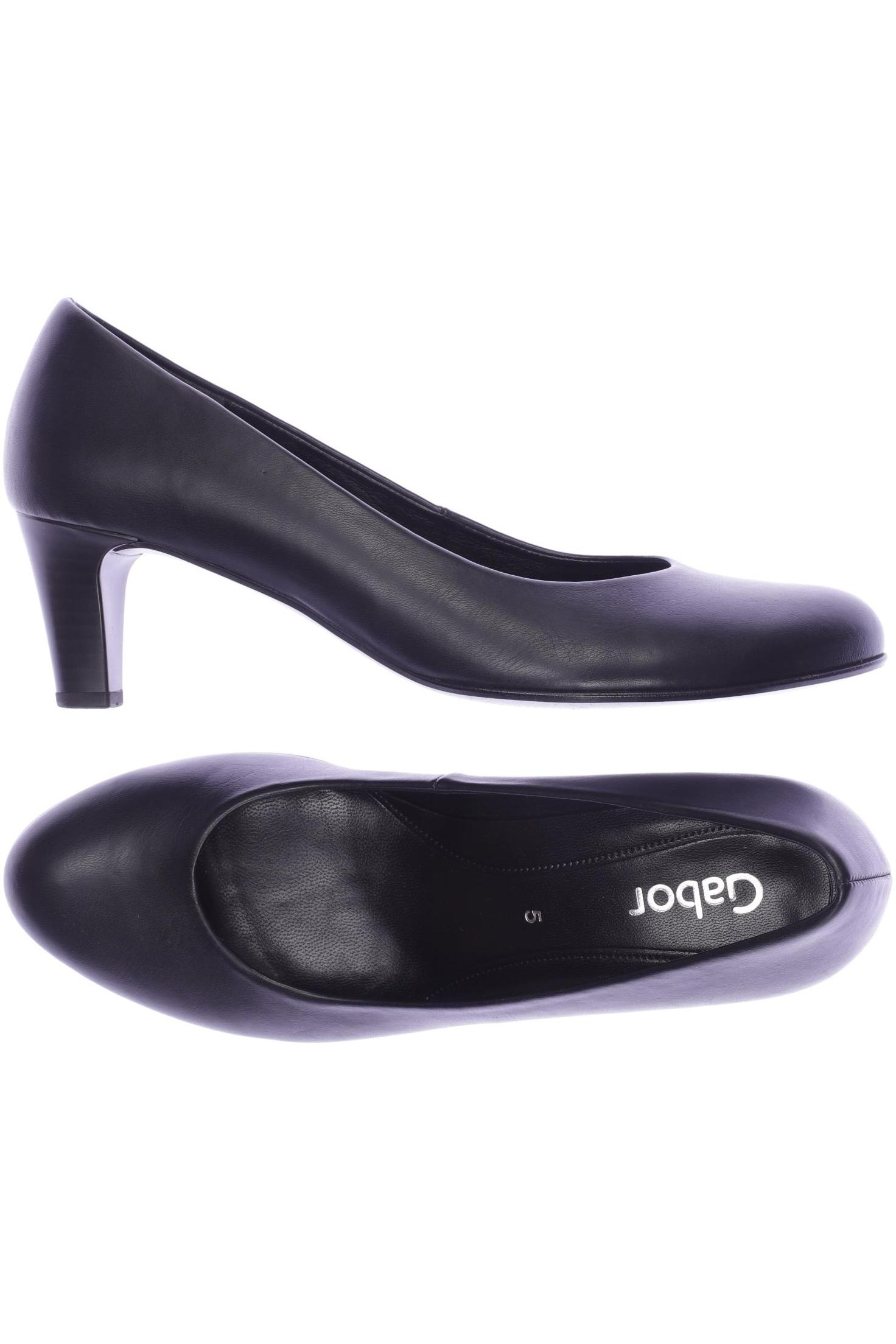 

Gabor Damen Pumps, schwarz, Gr. 5